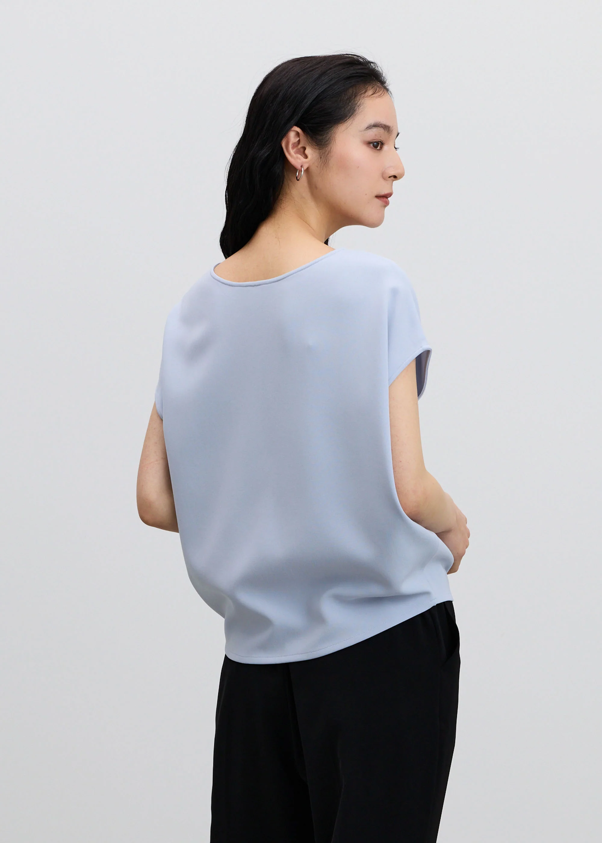 ショートスリーブコクーンブラウス - Image 12