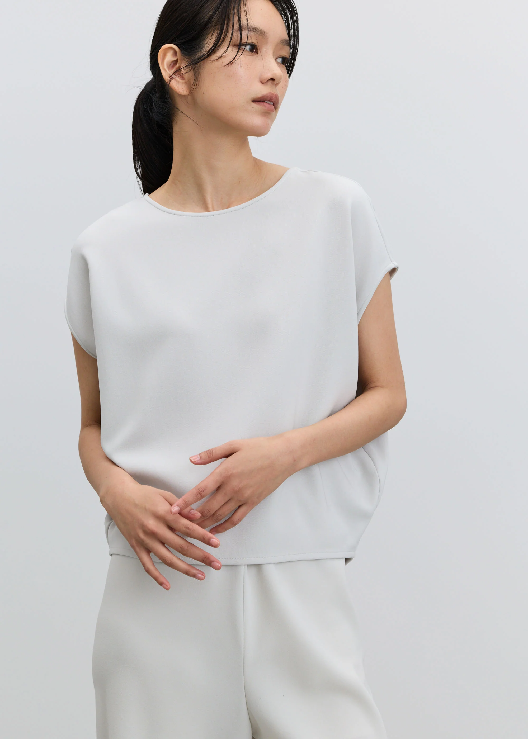 ショートスリーブコクーンブラウス - Image 50