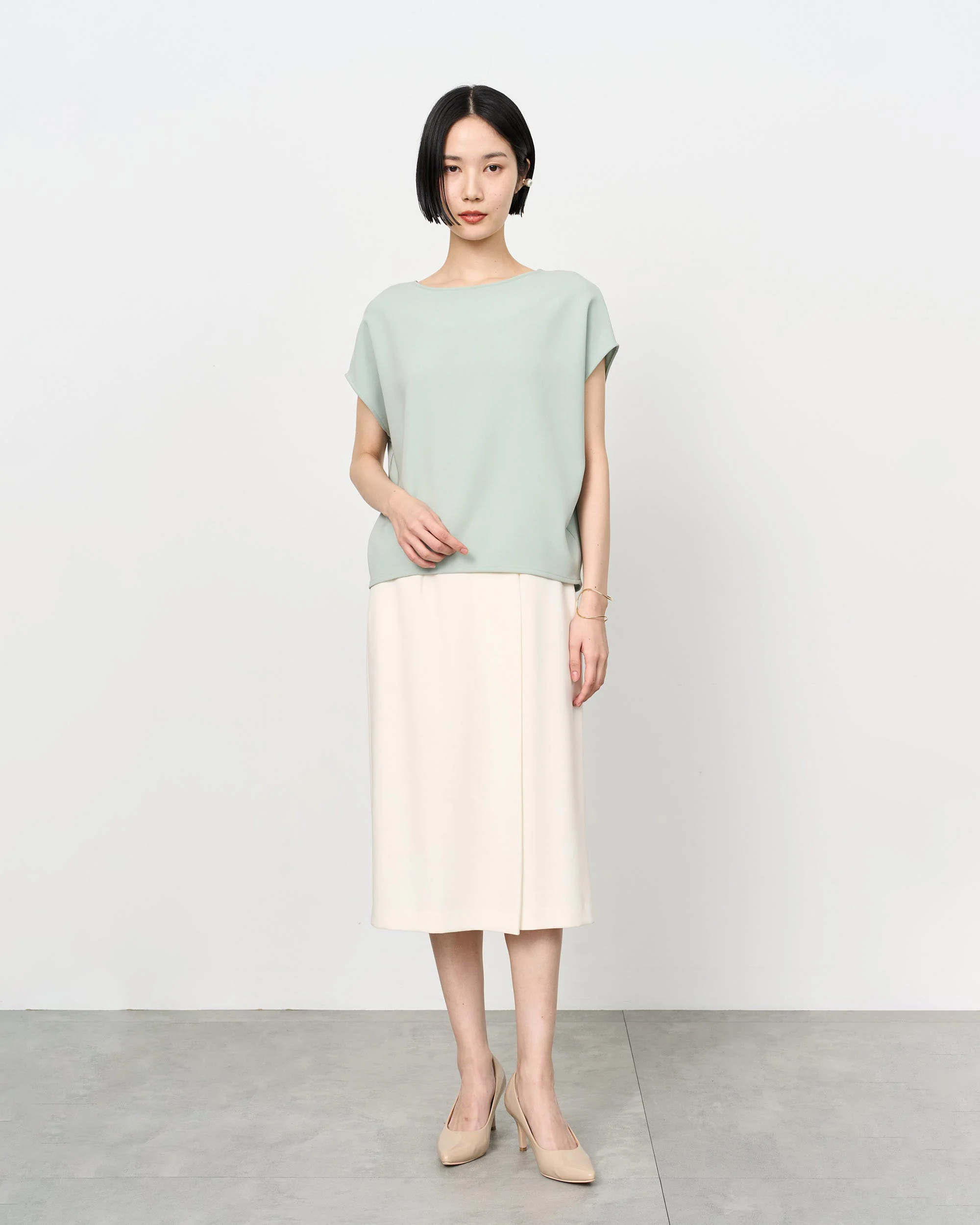 ショートスリーブコクーンブラウス - Image 61