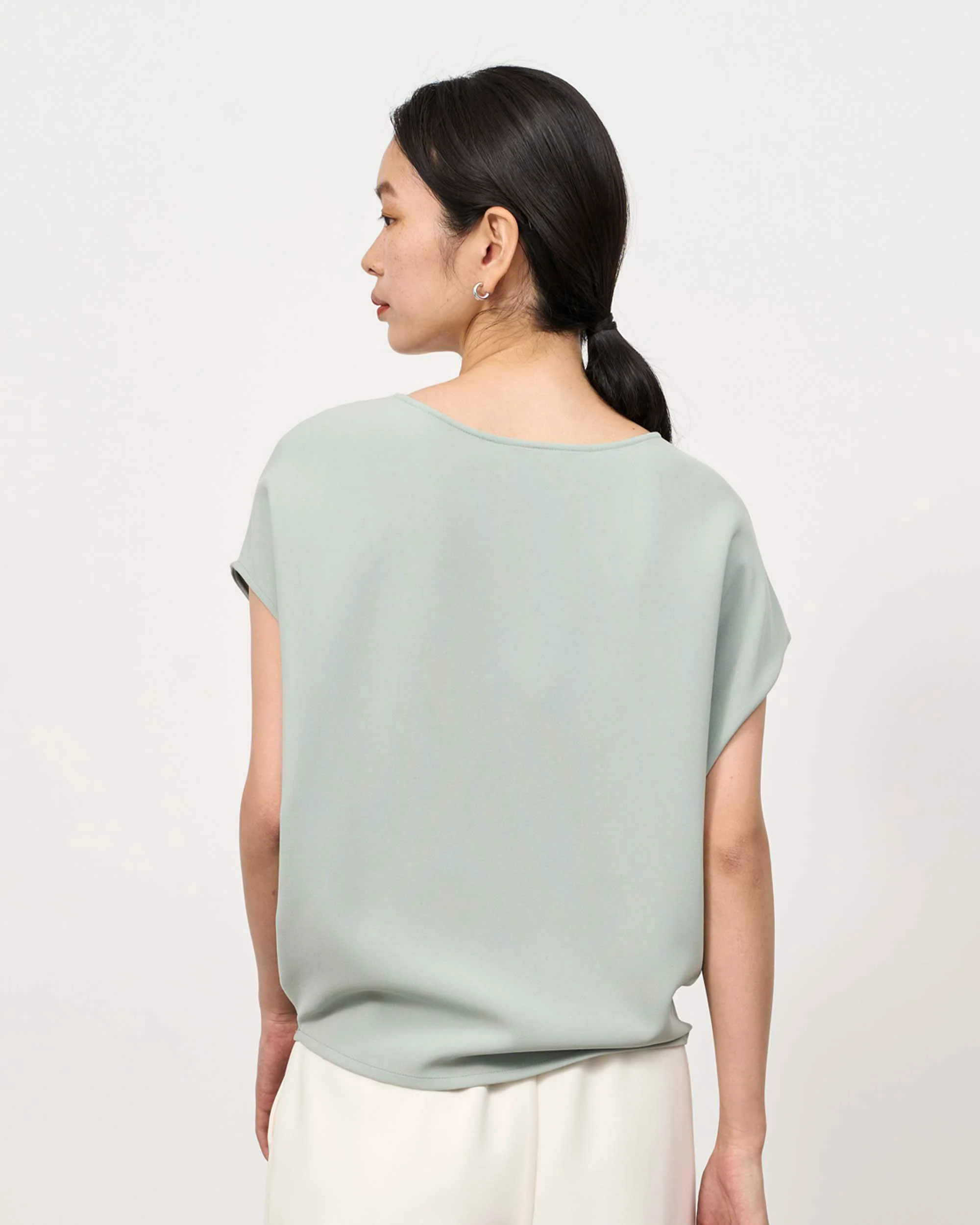 ショートスリーブコクーンブラウス - Image 45