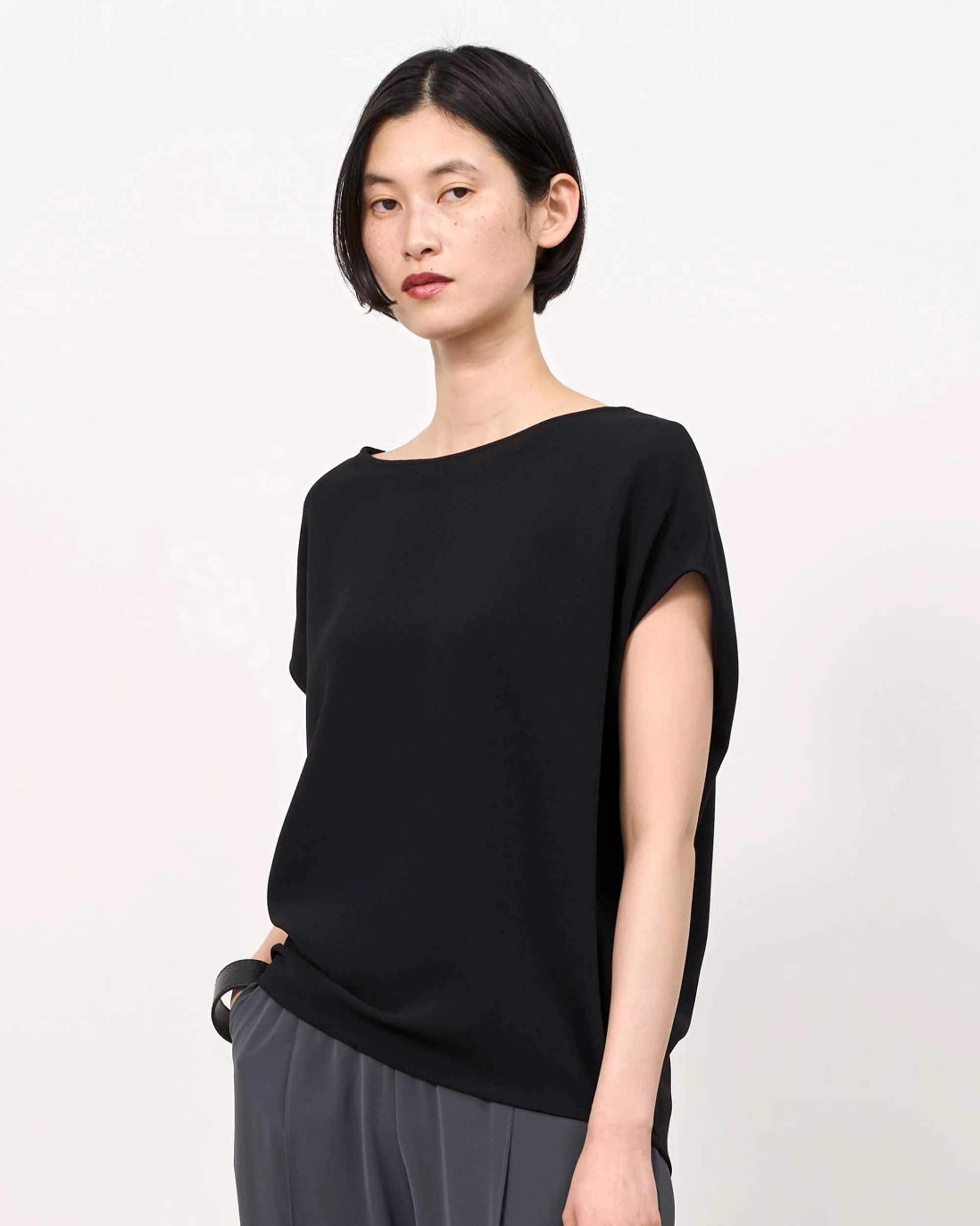 ショートスリーブコクーンブラウス - Image 50