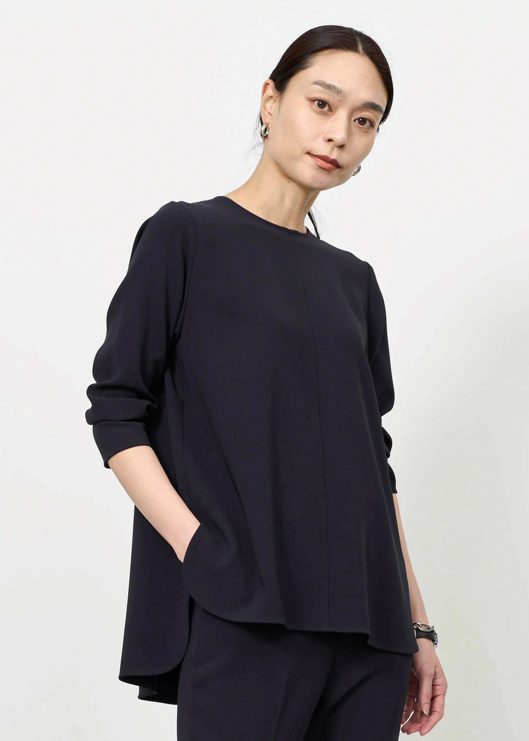 Aラインチュニックブラウス - Image 18