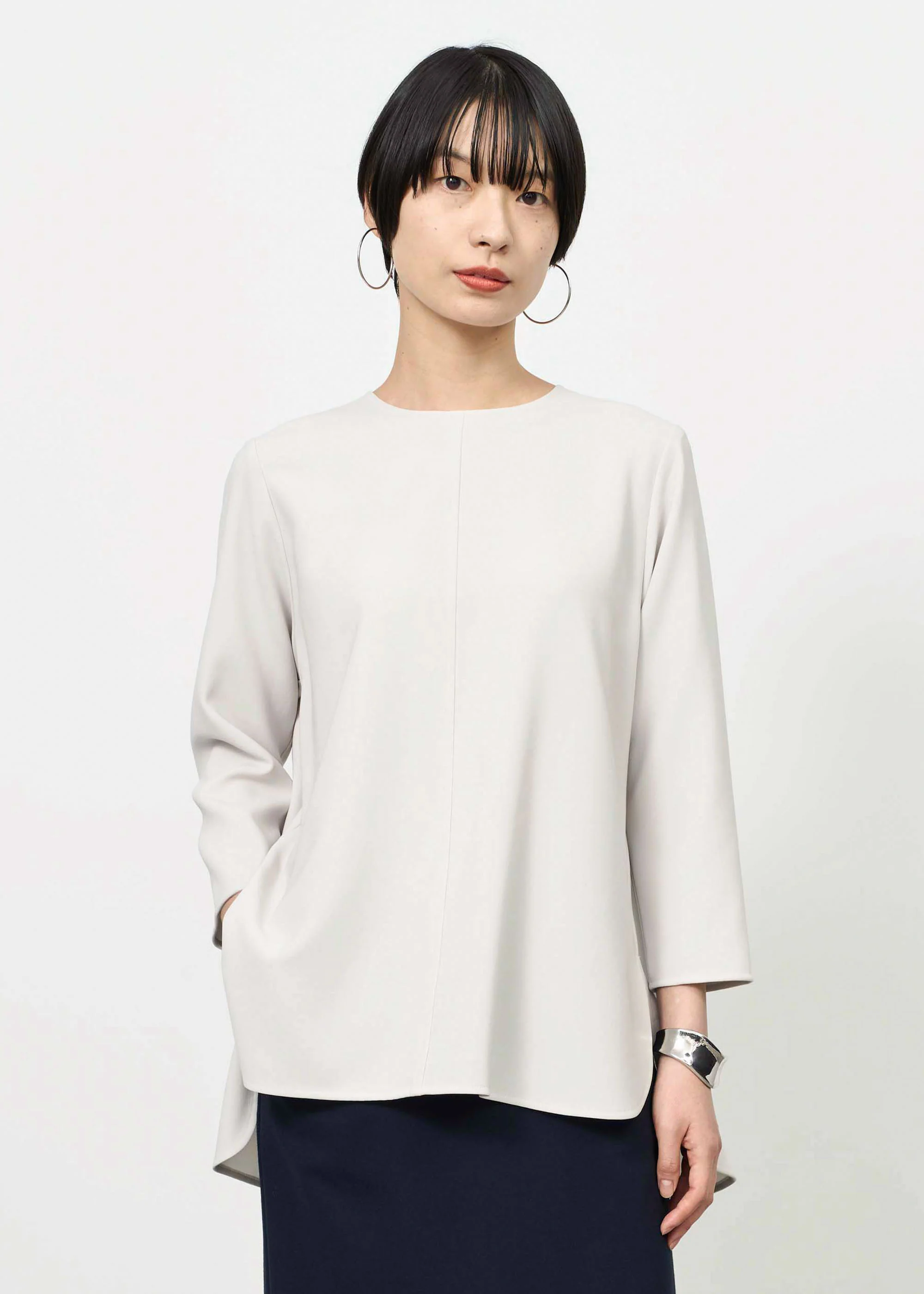 Aラインチュニックブラウス - Image 28