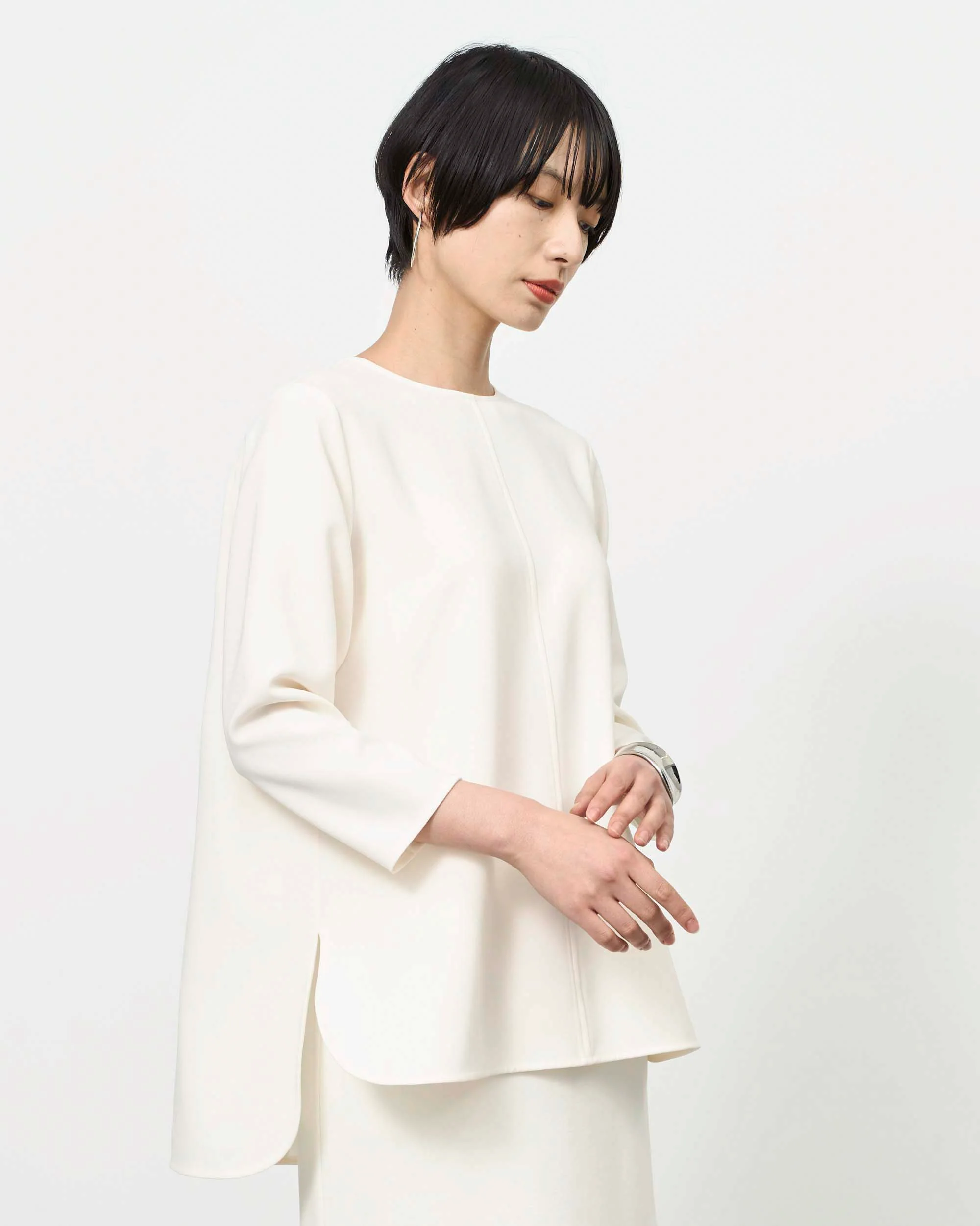 Aラインチュニックブラウス - Image 3