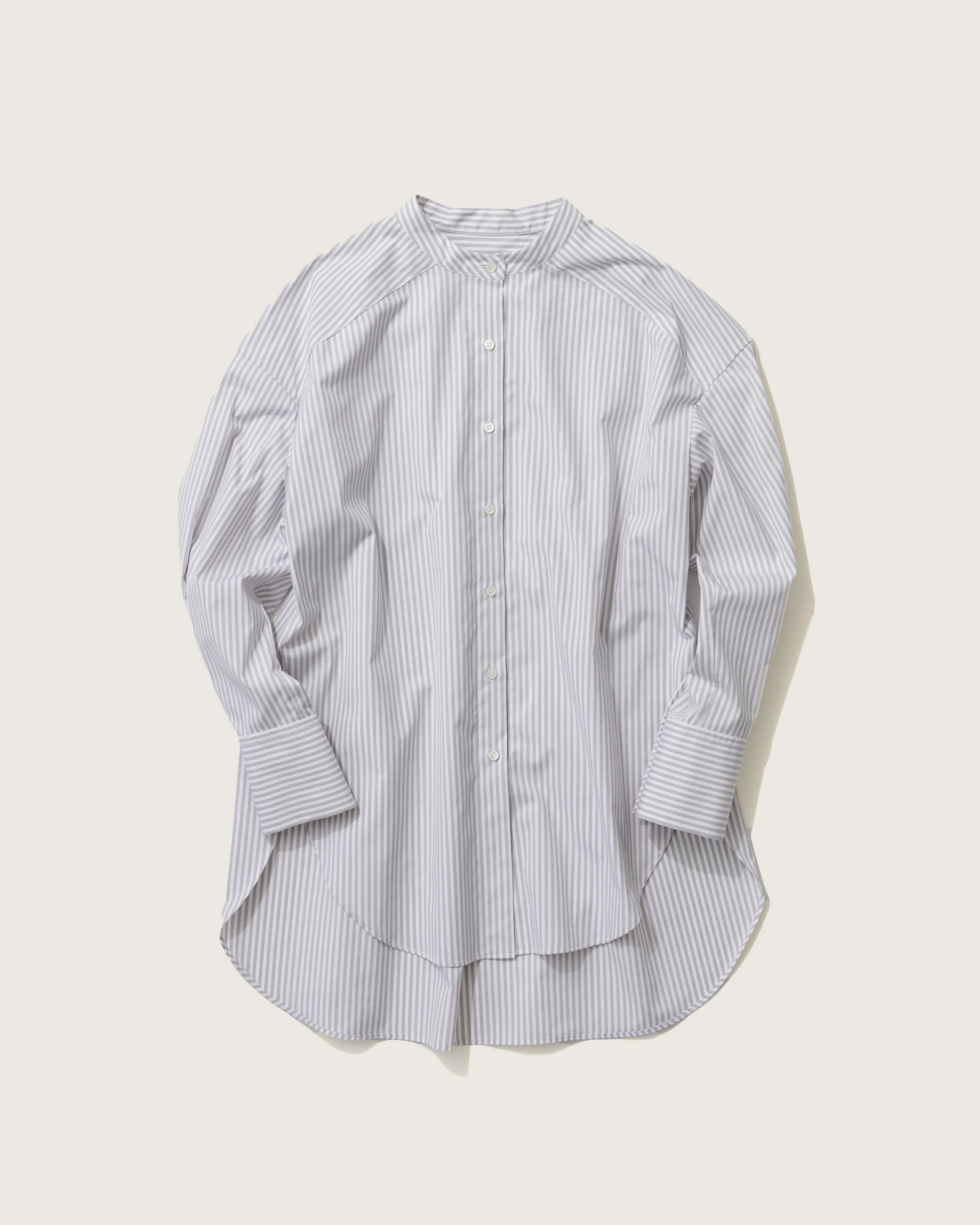 バンドカラーロングシャツ - Image 30
