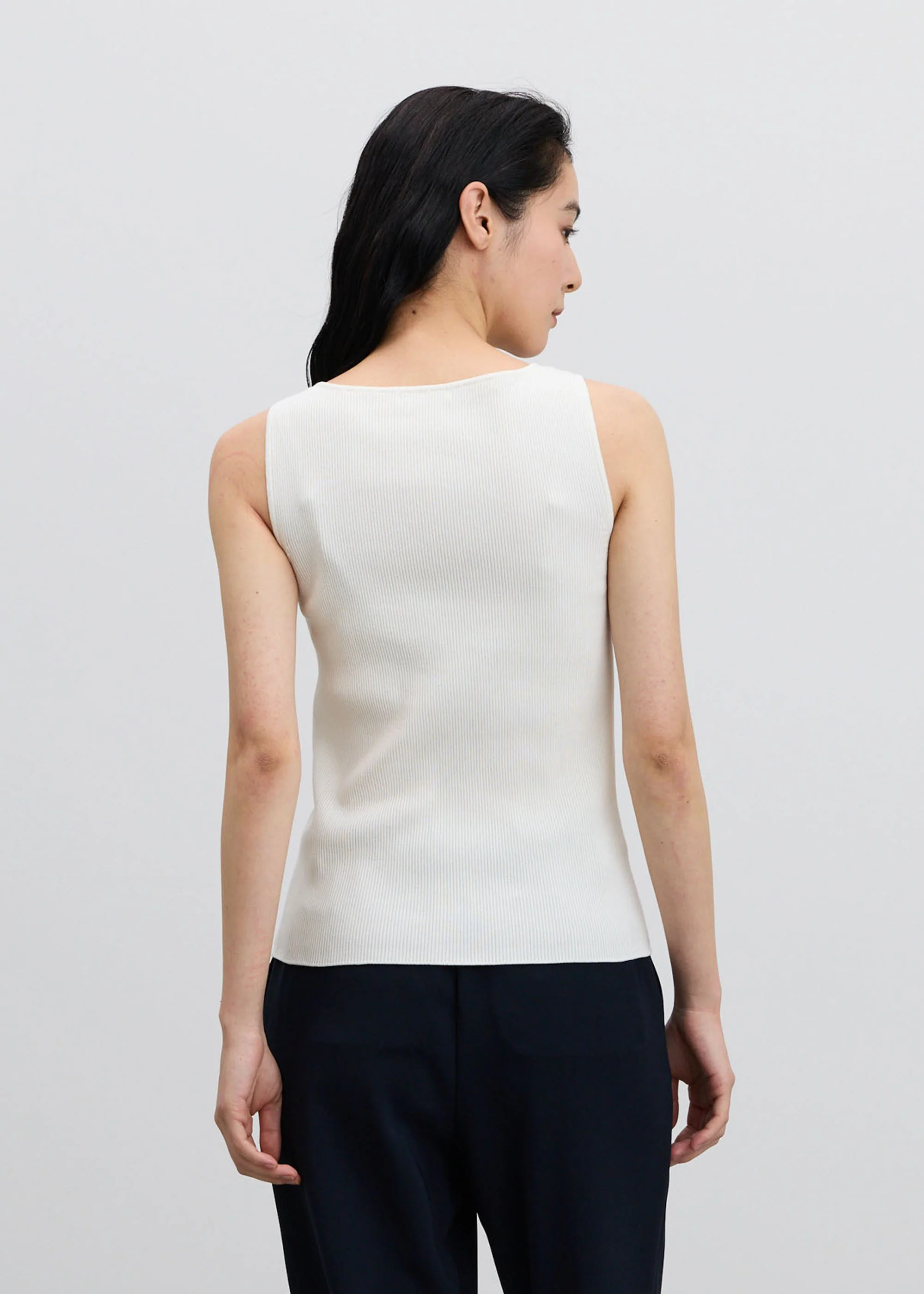 美Neck ノースリーブニット（ボートネック） - Image 29