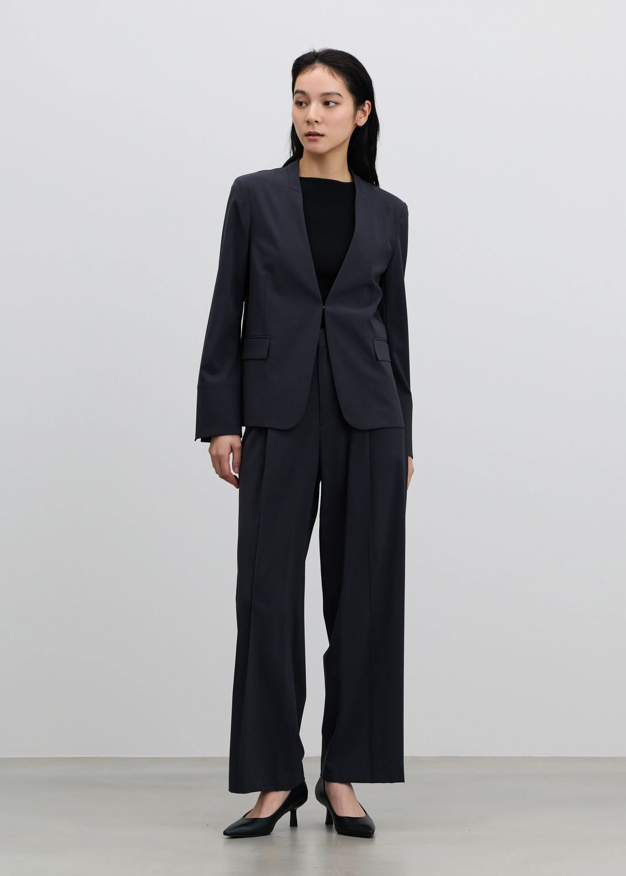 美Neck ノースリーブニット（ボートネック） - Image 6