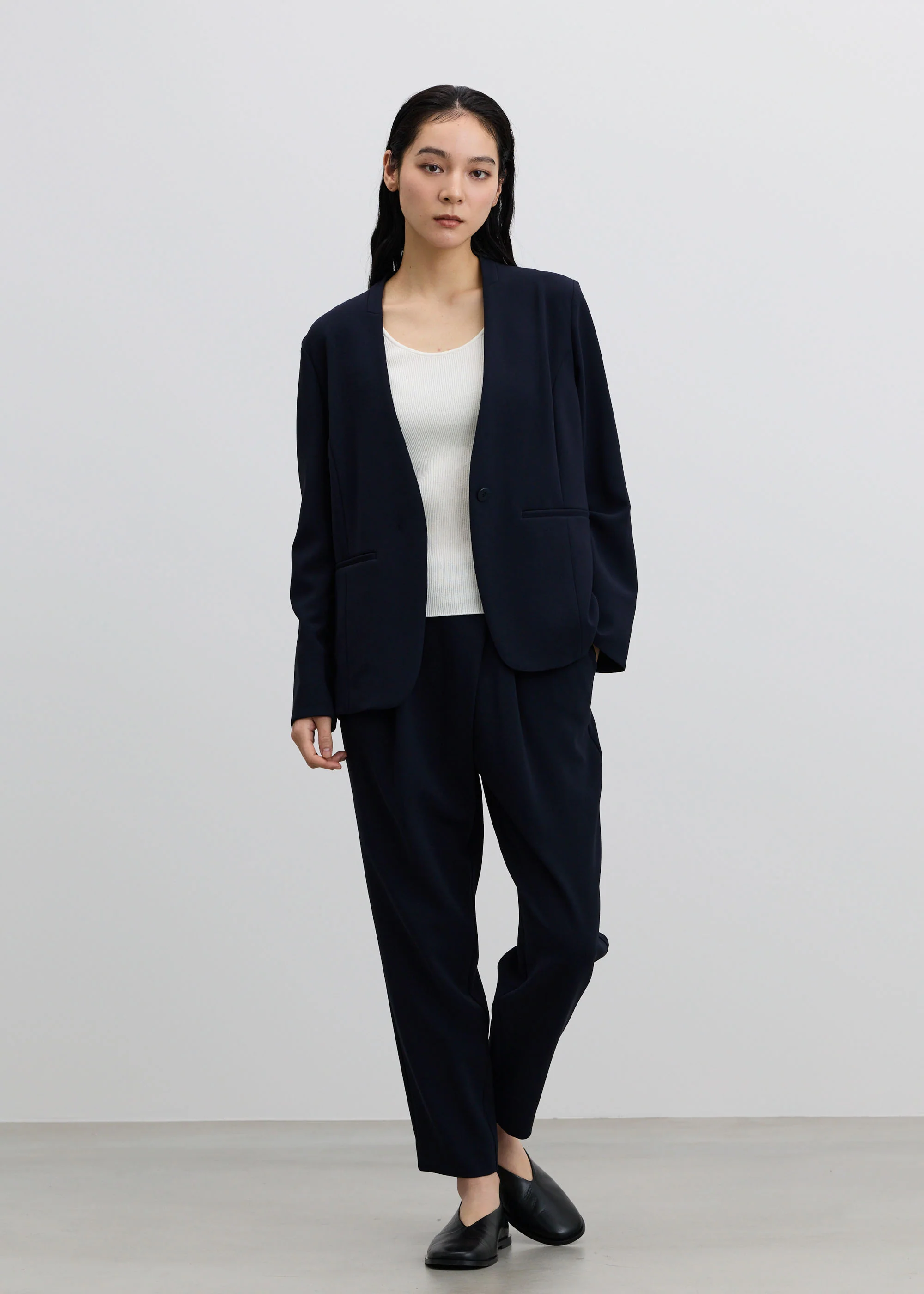 美Neck ノースリーブニット（Uネック） - Image 6