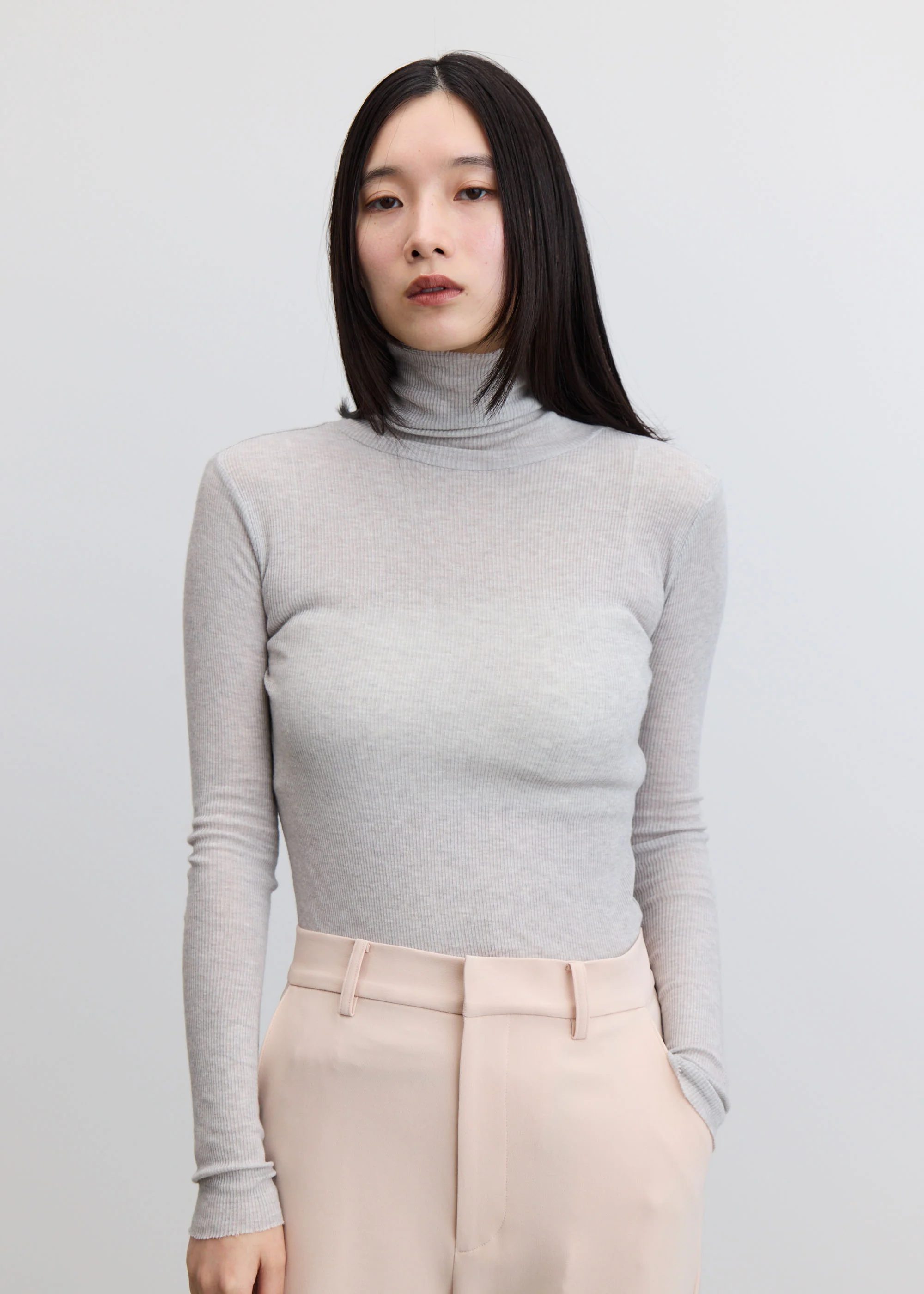カシミヤ混タートルネックカットソー - Image 35