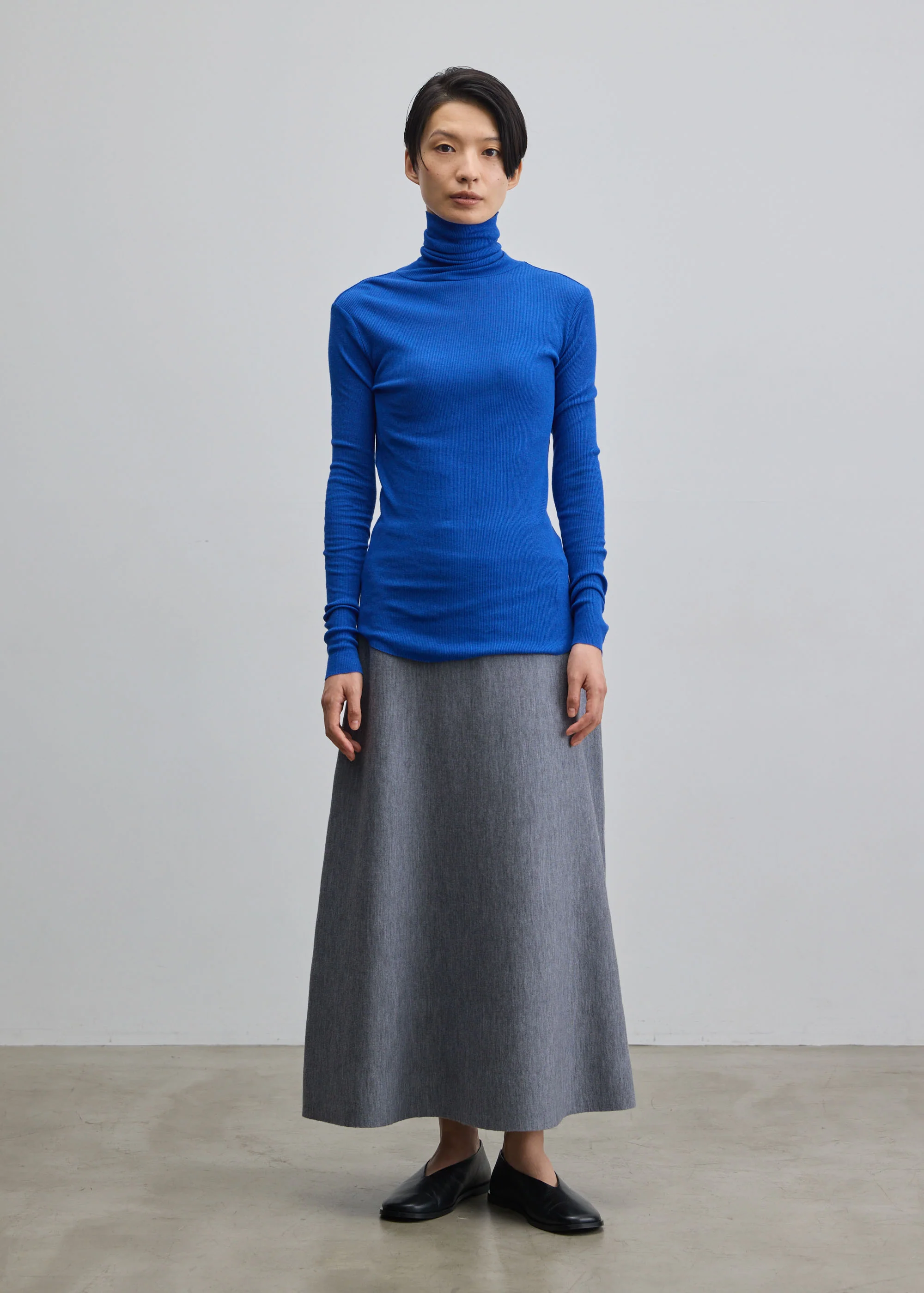 カシミヤ混タートルネックカットソー - Image 54