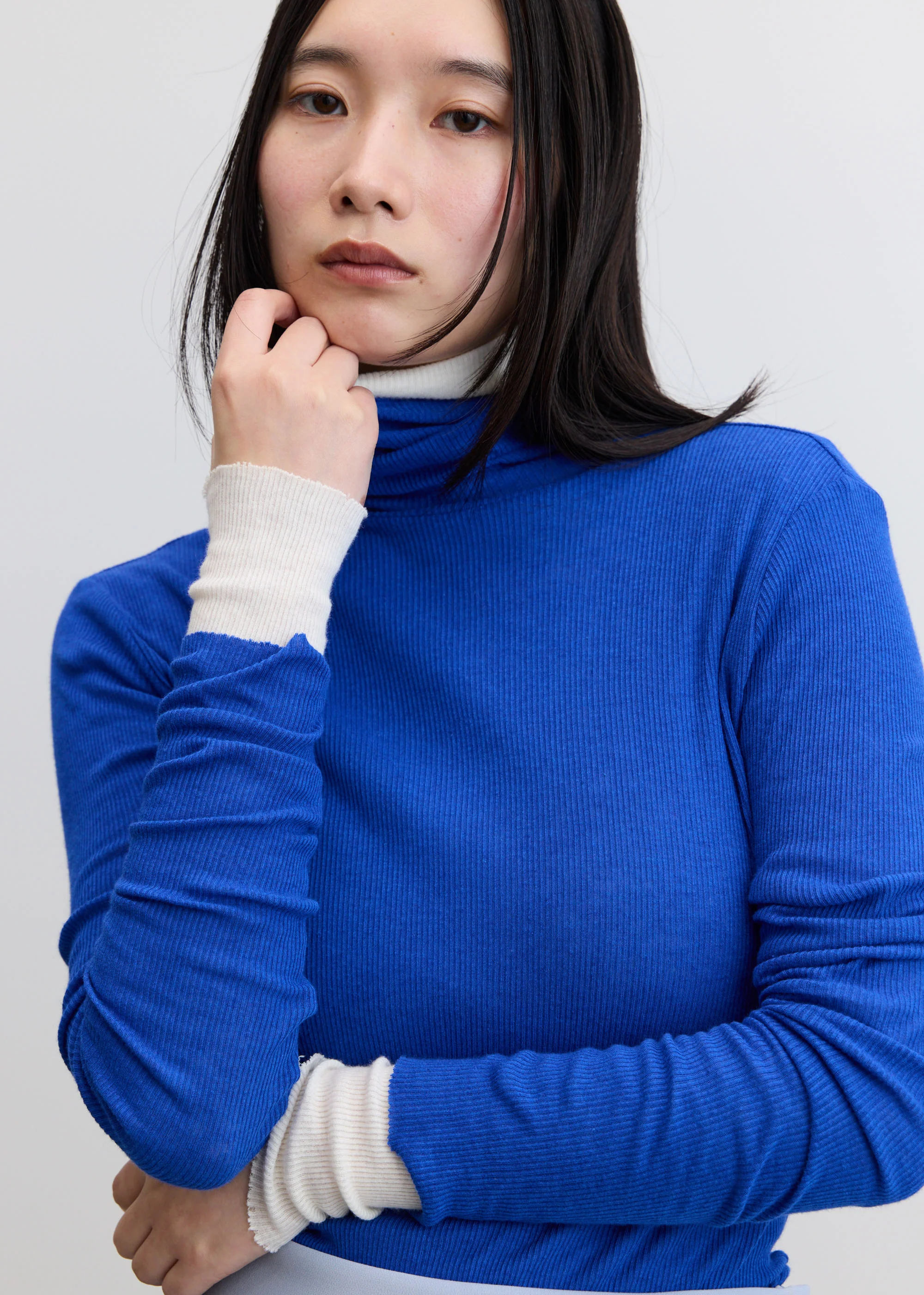 カシミヤ混タートルネックカットソー - Image 56
