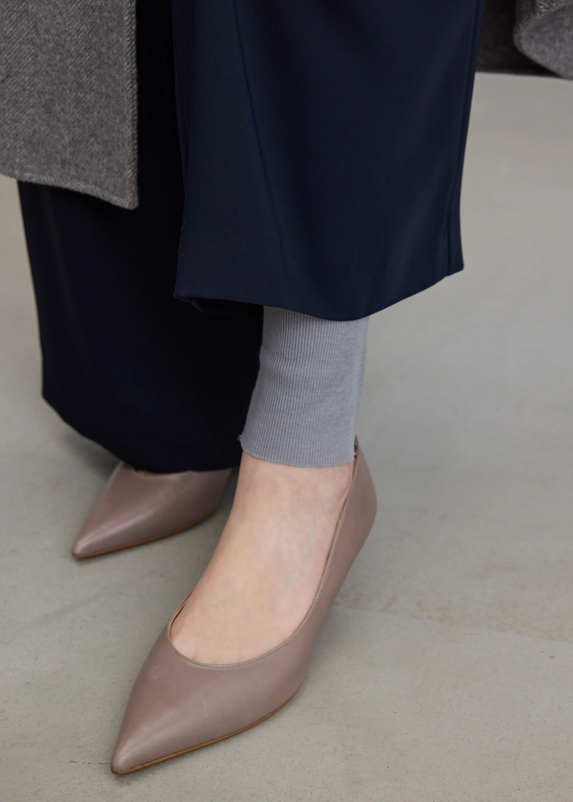 カシミヤ混レギンス - Image 12
