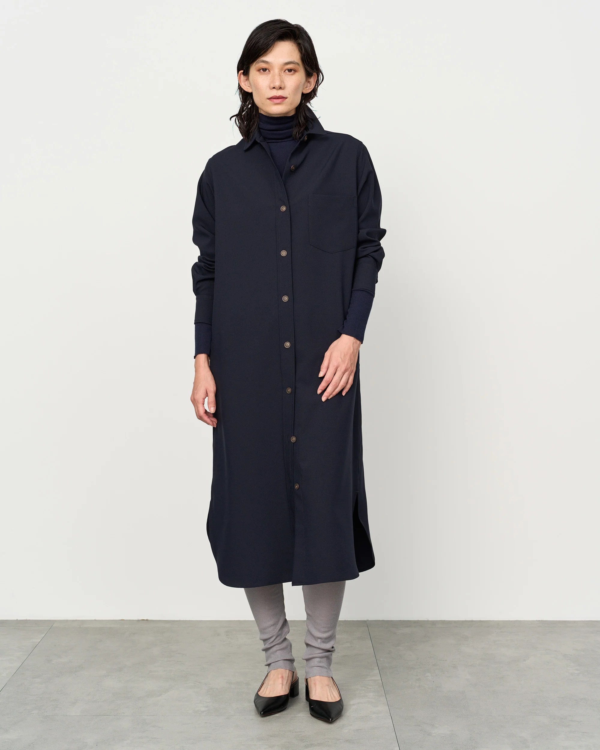 カシミヤ混レギンス - Image 4