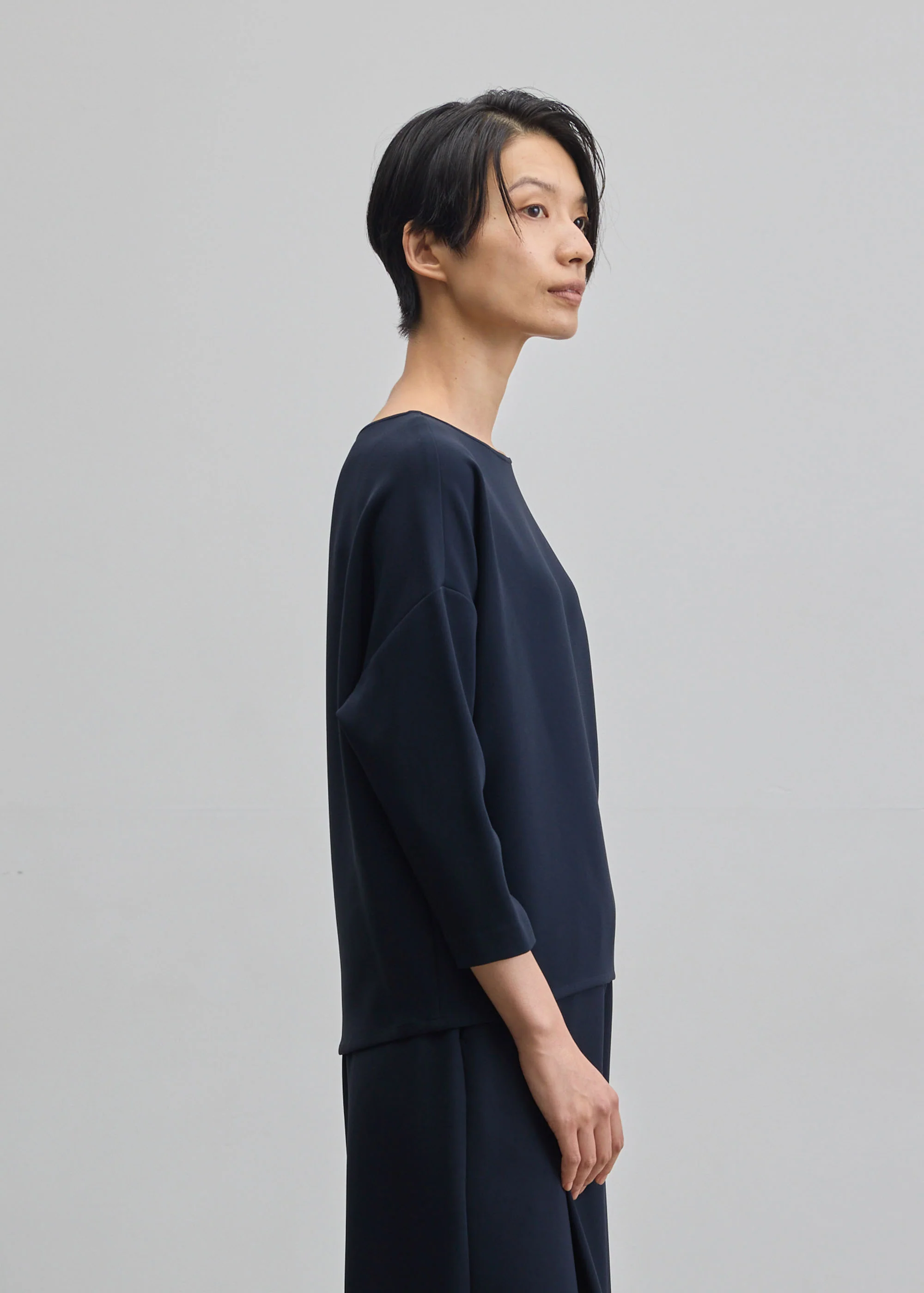 コクーンブラウス8分袖 - Image 15