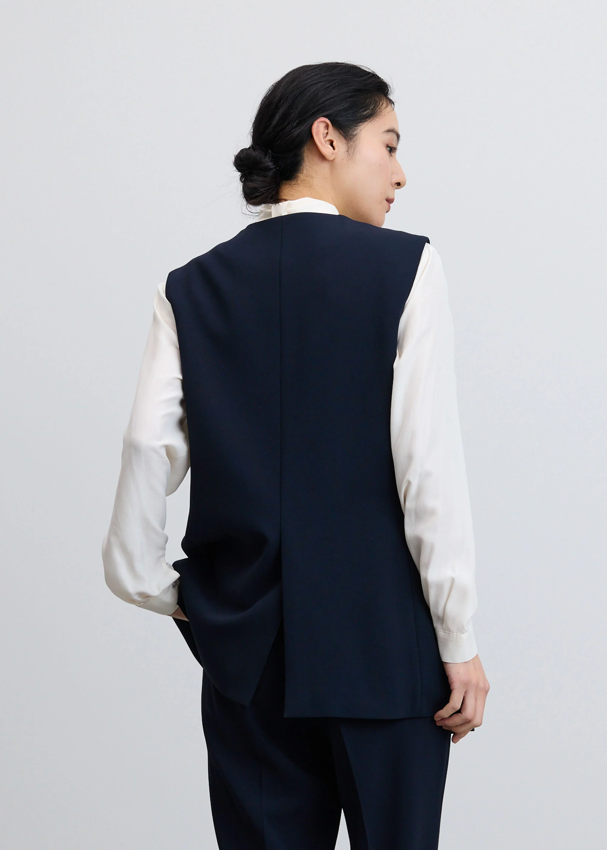 クルーネックジレ - Image 3