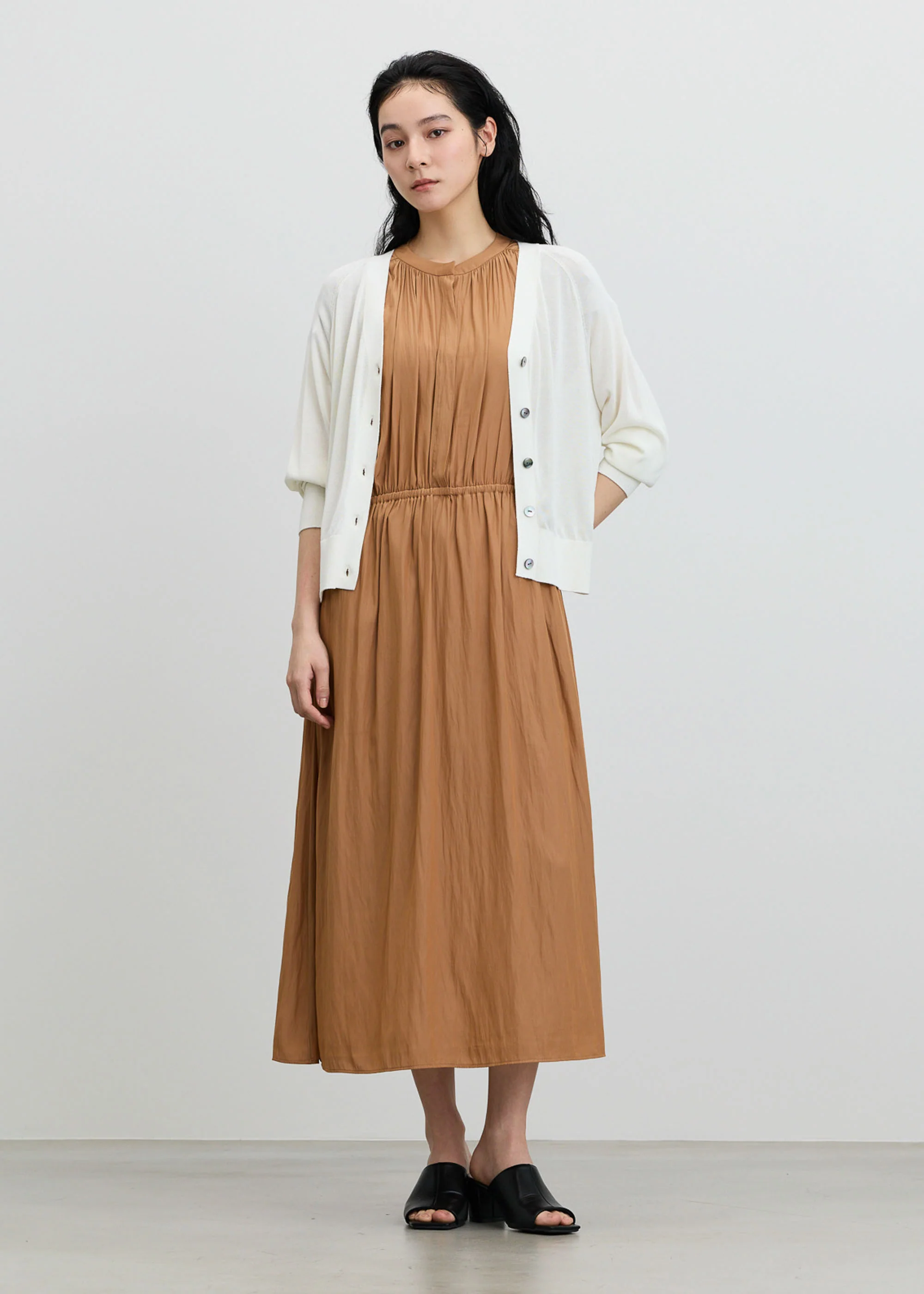 デシンギャザーワンピース - Image 13