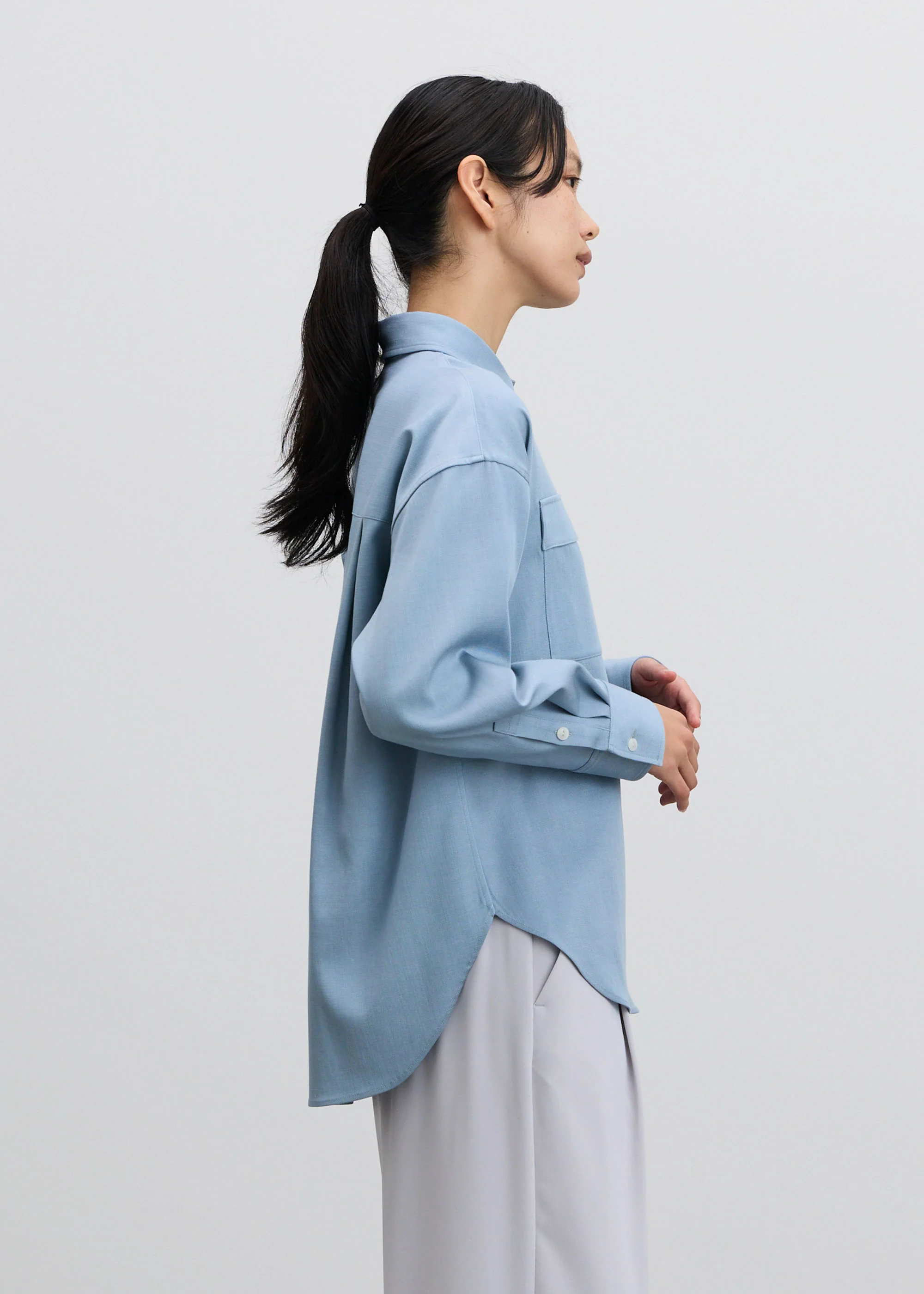 デニムライクシャツ - Image 2