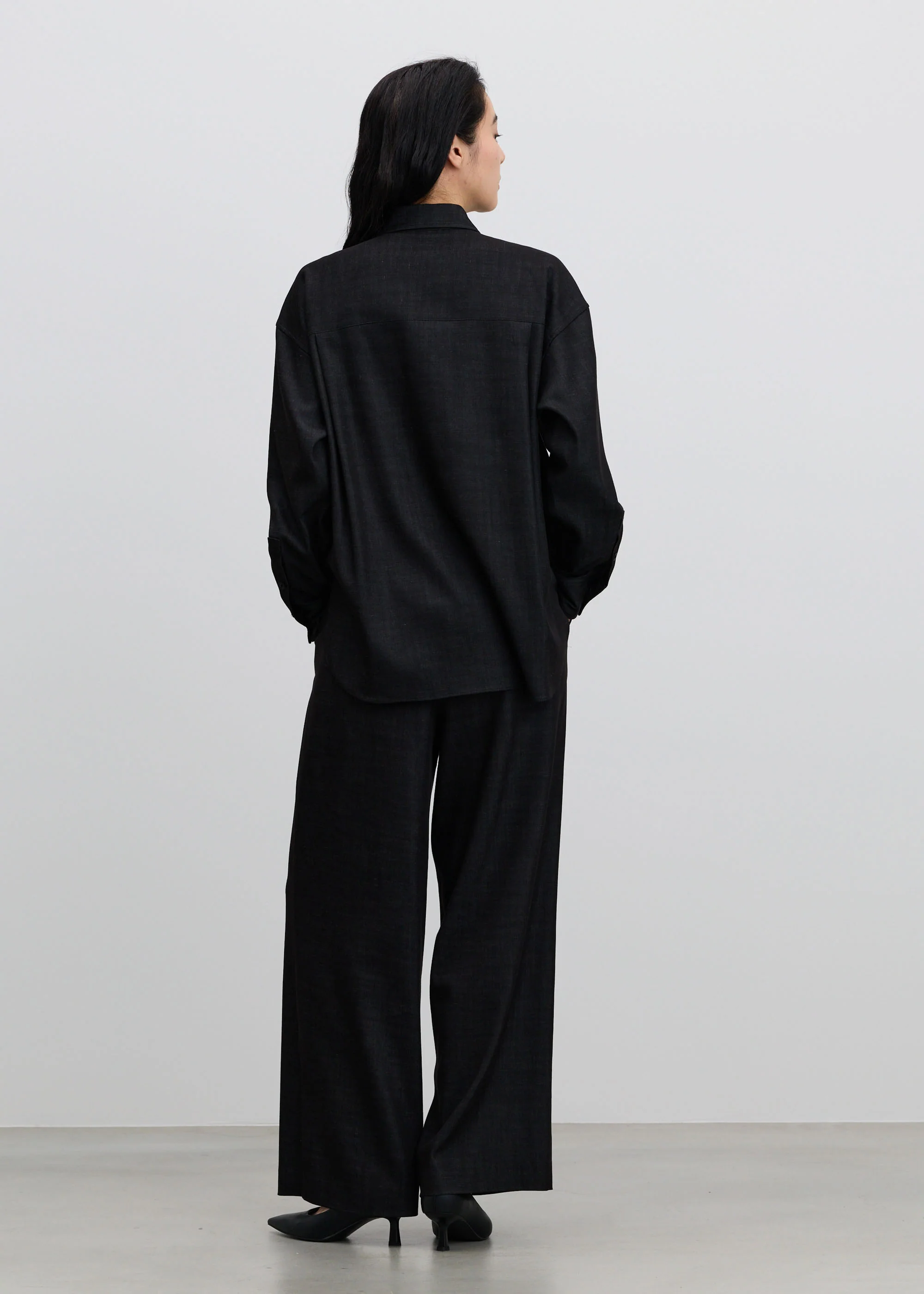 デニムライクタックワイドパンツ - Image 16