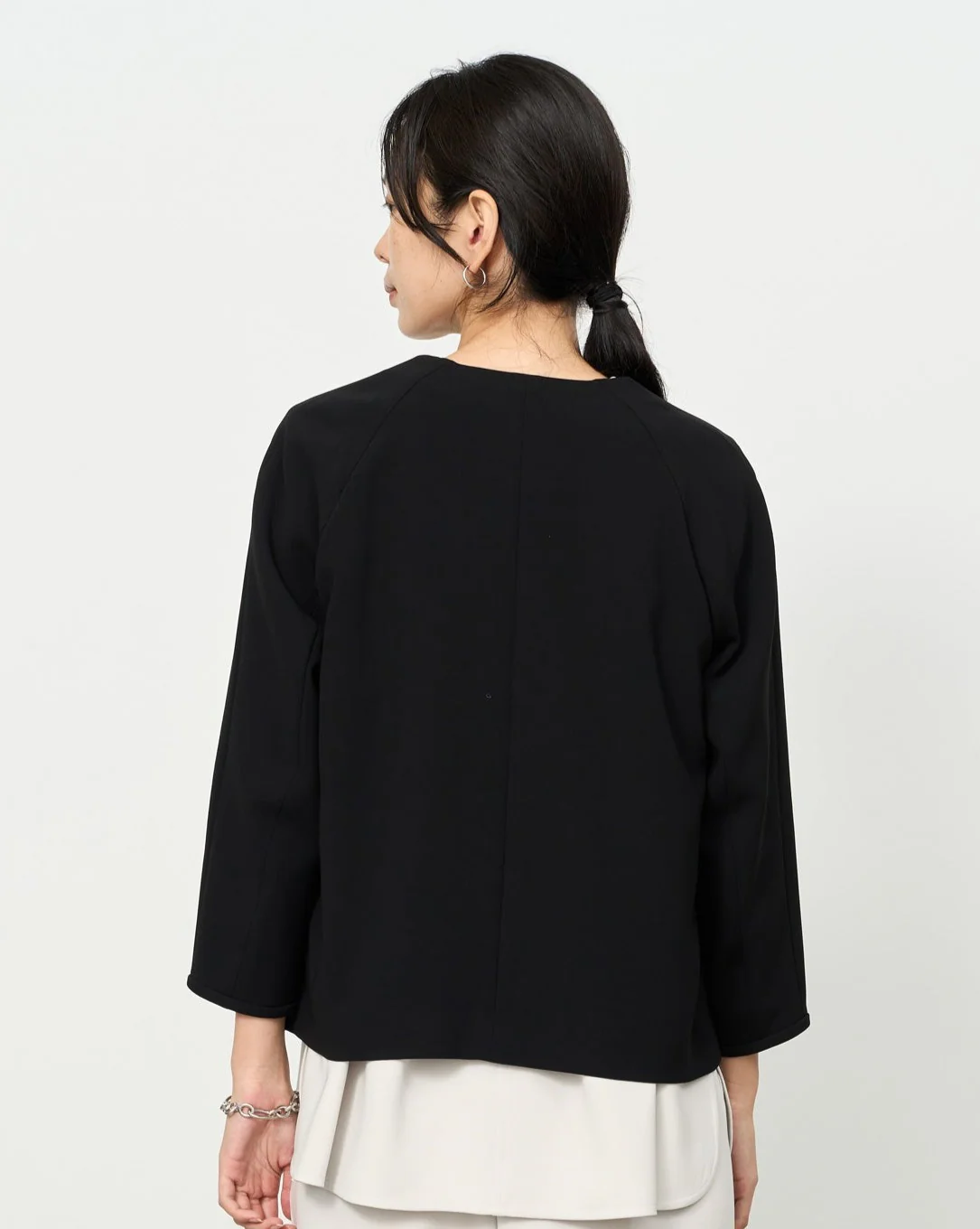 フロントホック8分袖ジャケット - Image 18