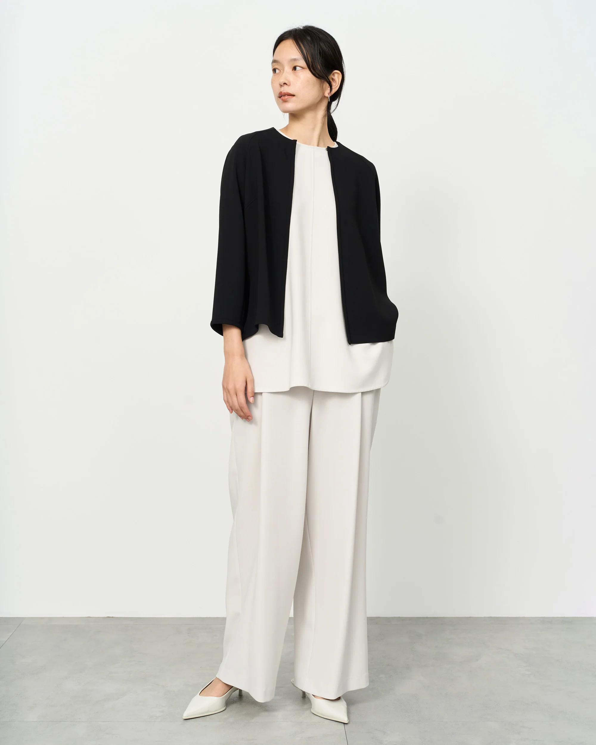 フロントホック8分袖ジャケット - Image 19