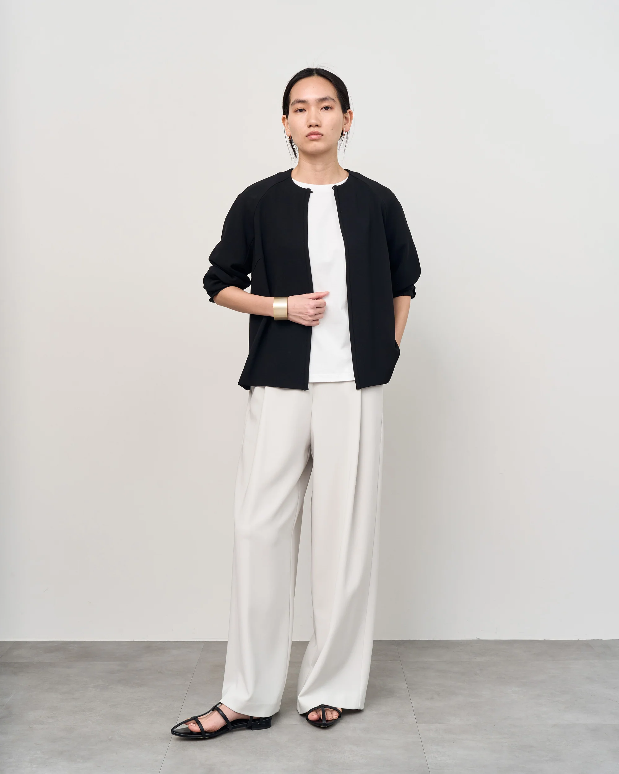 フロントホック8分袖ジャケット - Image 20