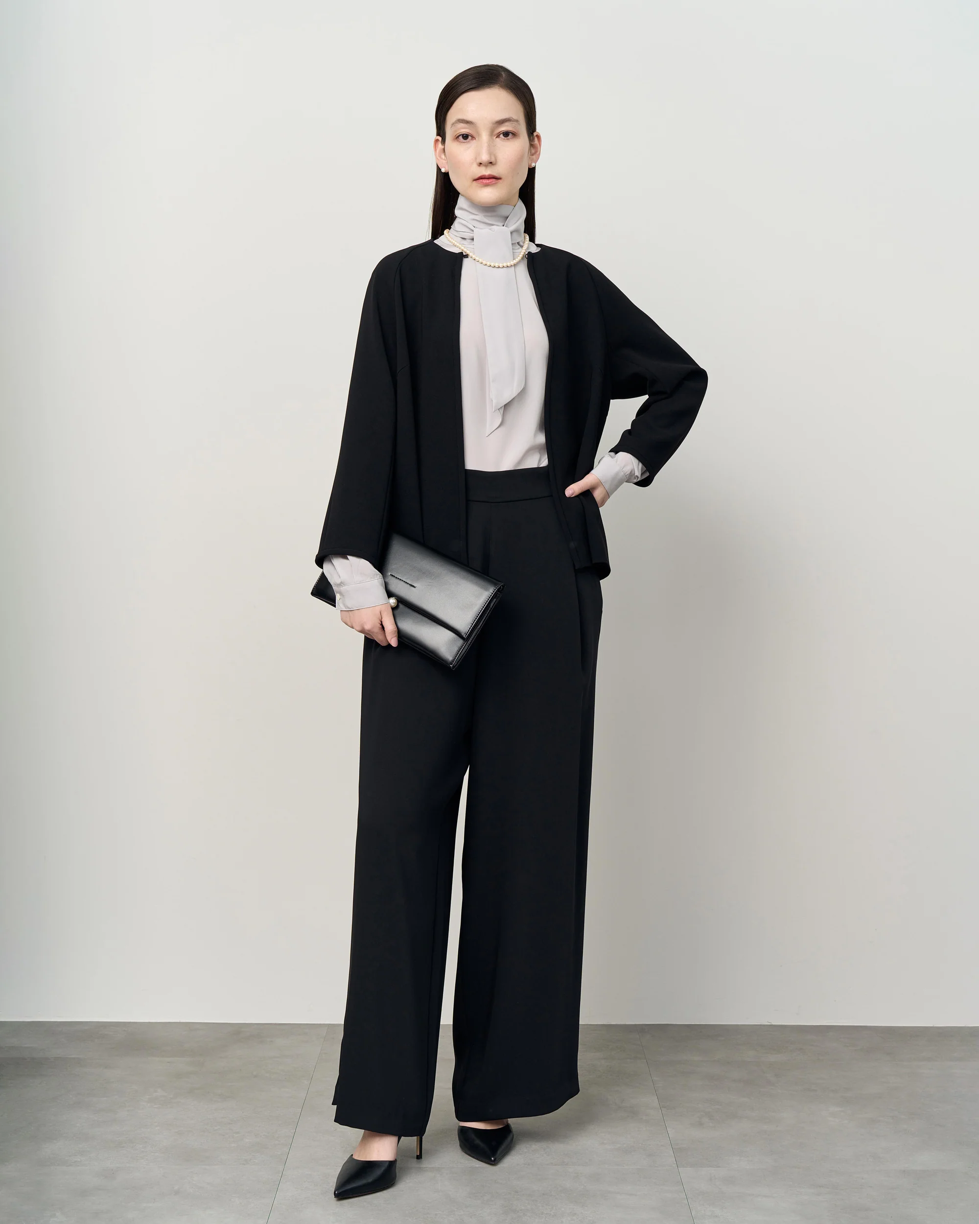 フロントホック8分袖ジャケット - Image 21