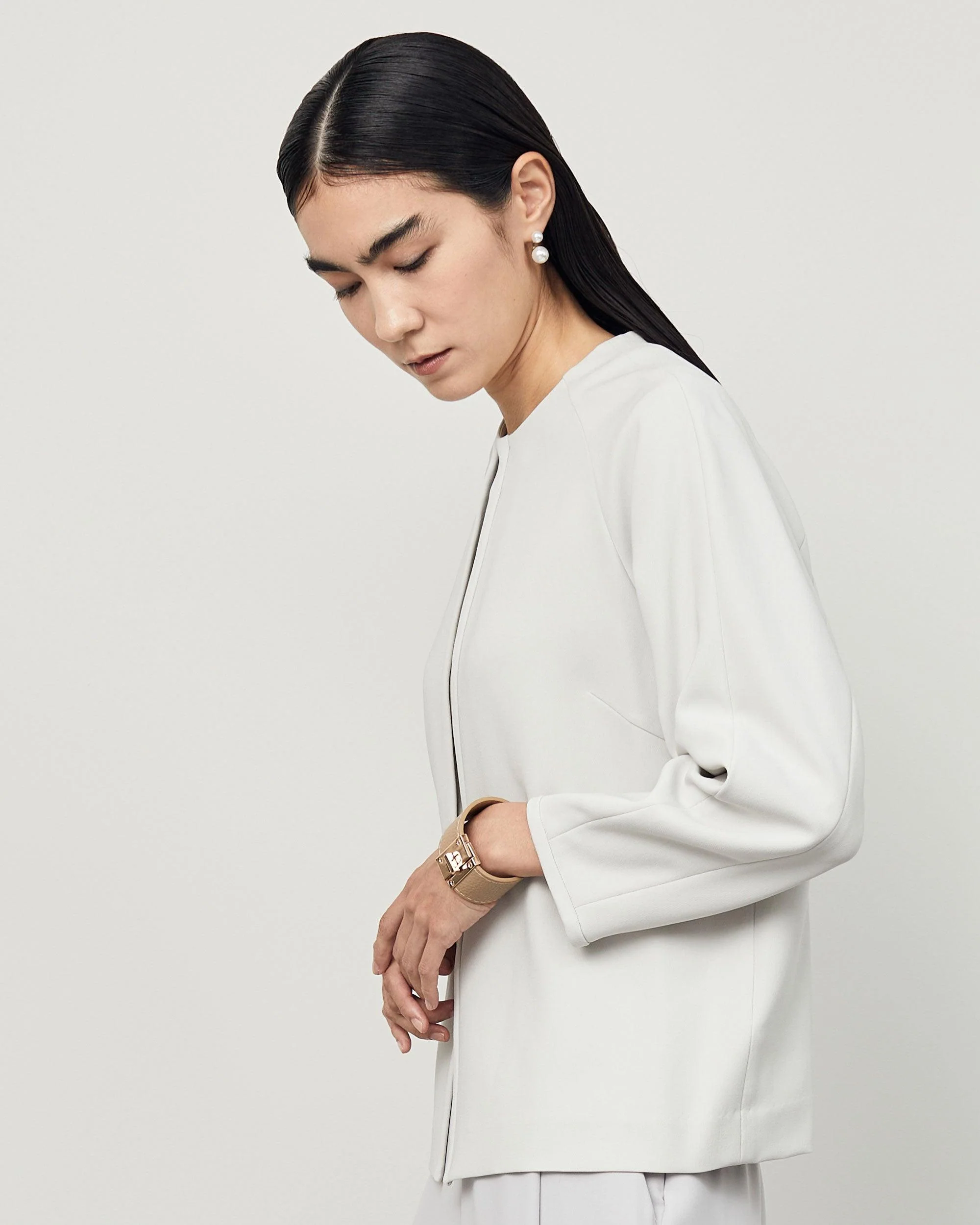 フロントホック8分袖ジャケット - Image 26