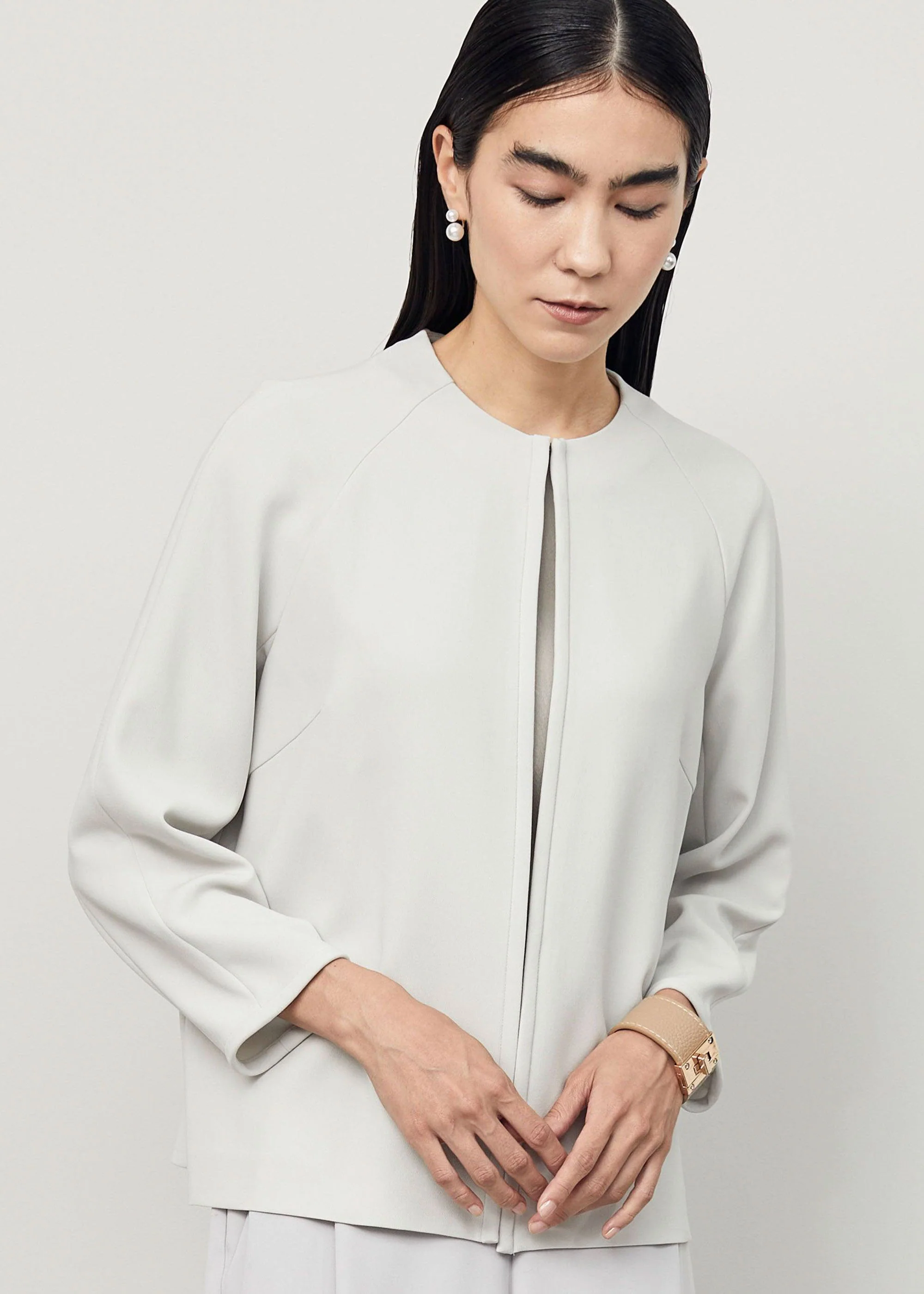 フロントホック8分袖ジャケット - Image 27