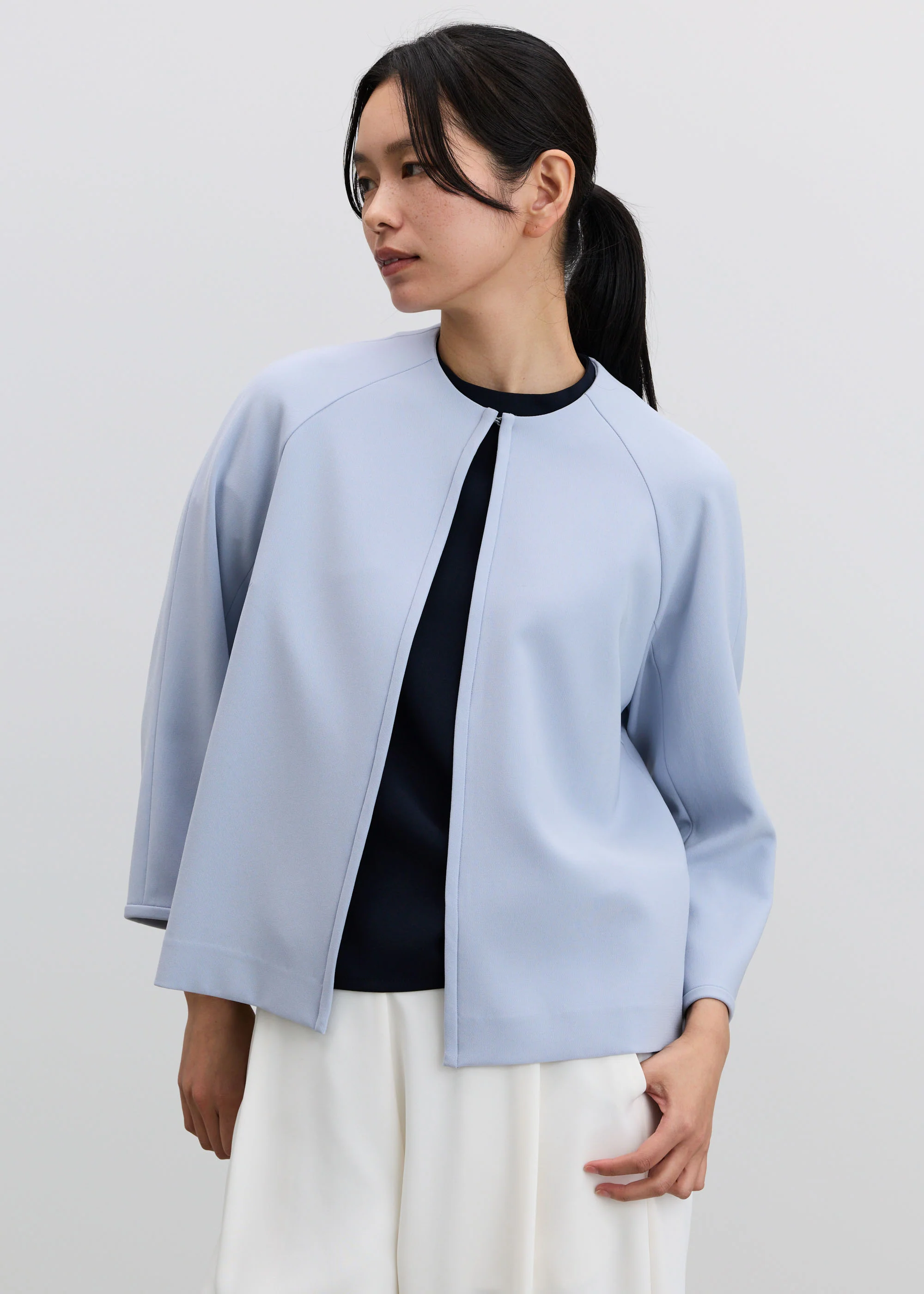 フロントホック8分袖ジャケット - Image 37