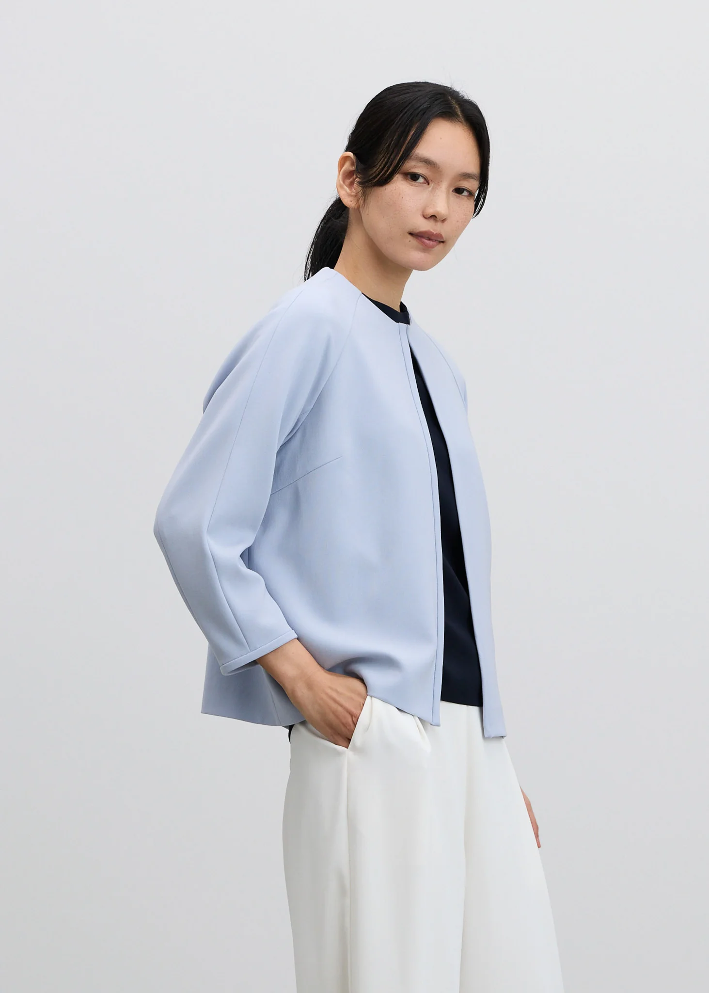 フロントホック8分袖ジャケット - Image 39