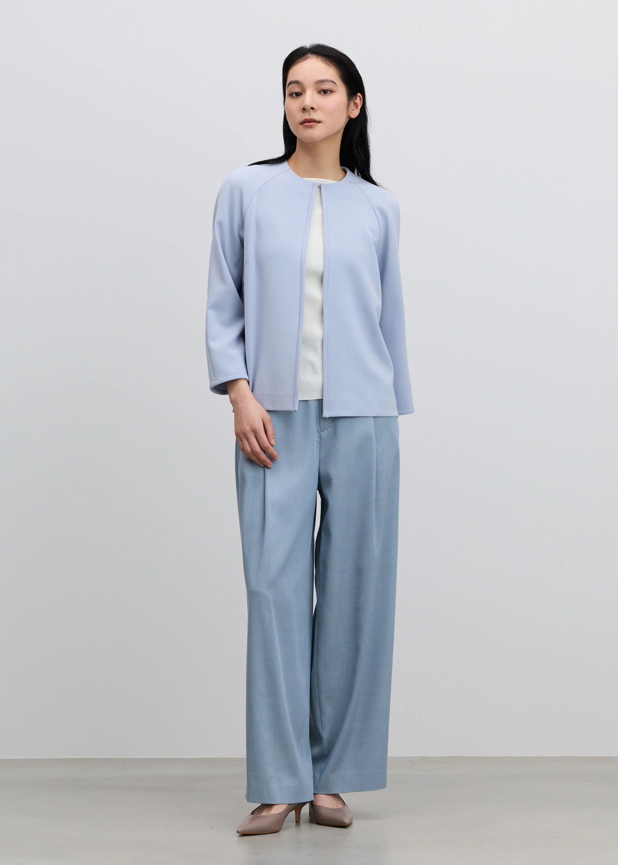 フロントホック8分袖ジャケット - Image 42
