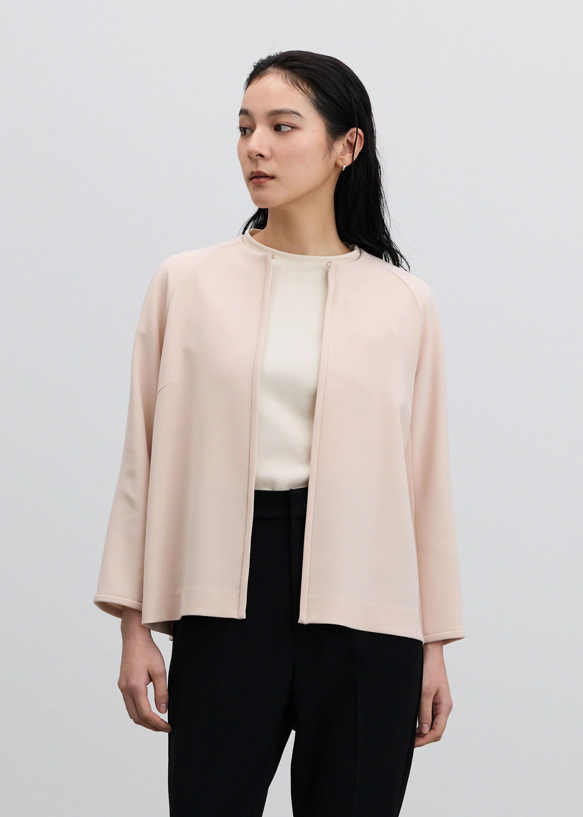 フロントホック8分袖ジャケット - Image 46