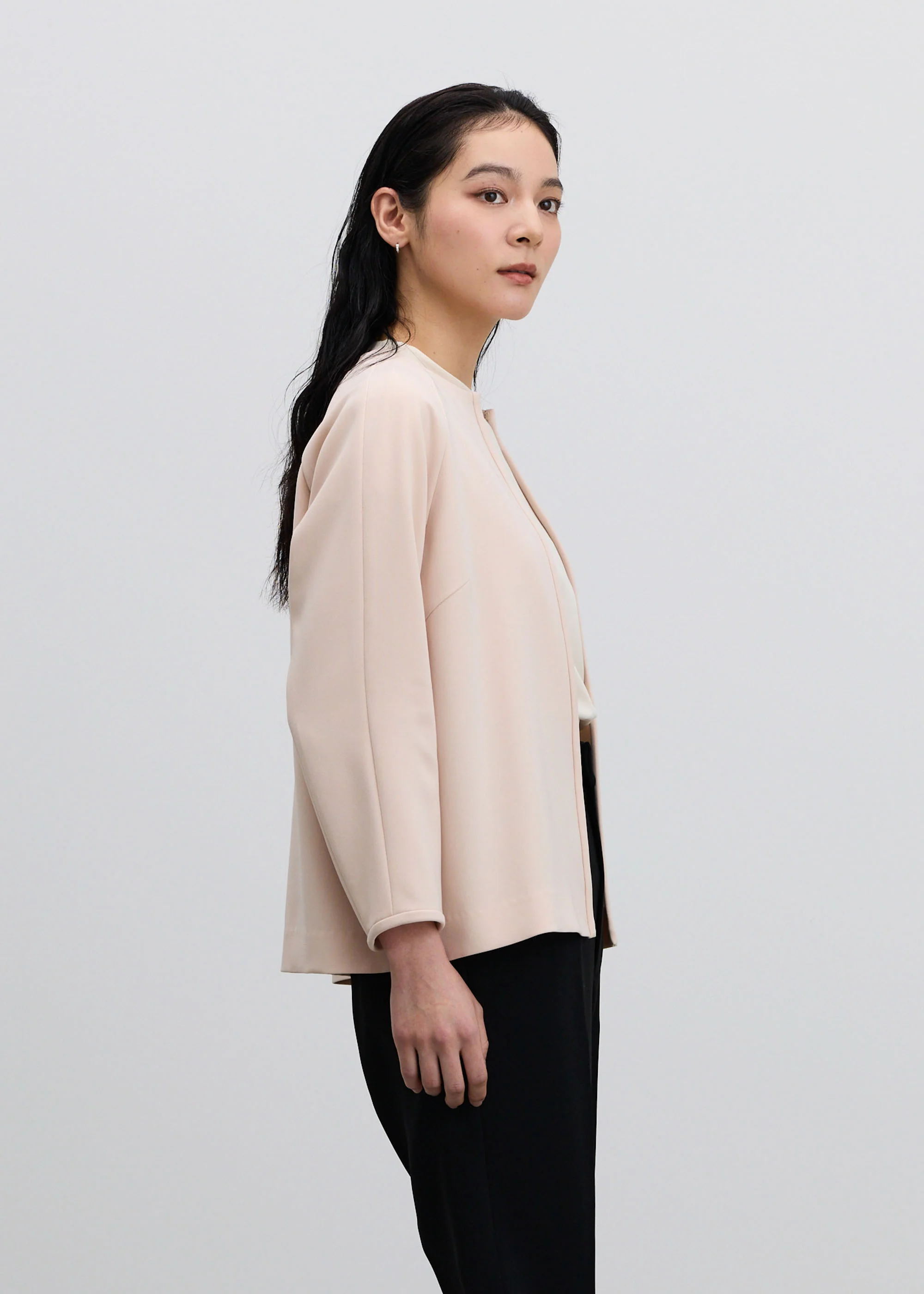 フロントホック8分袖ジャケット - Image 47