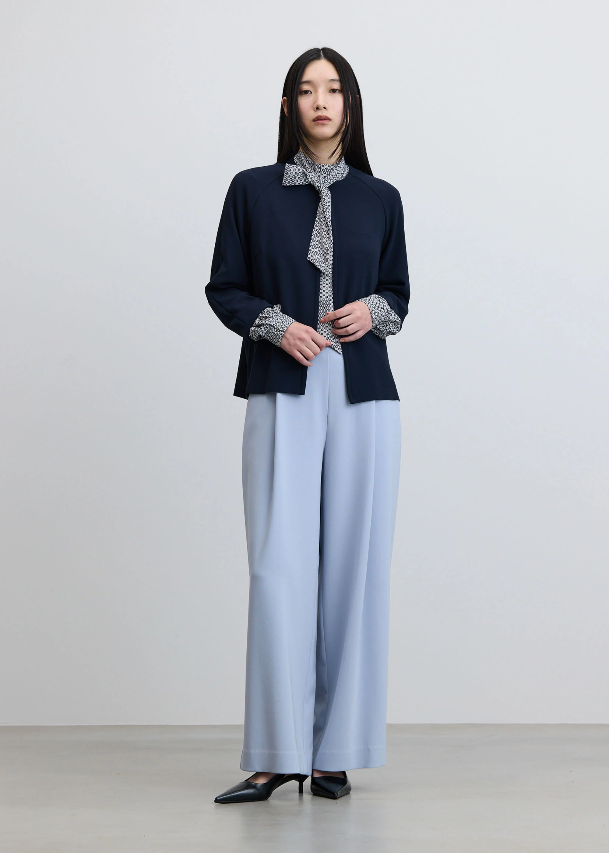 フロントホック8分袖ジャケット - Image 6