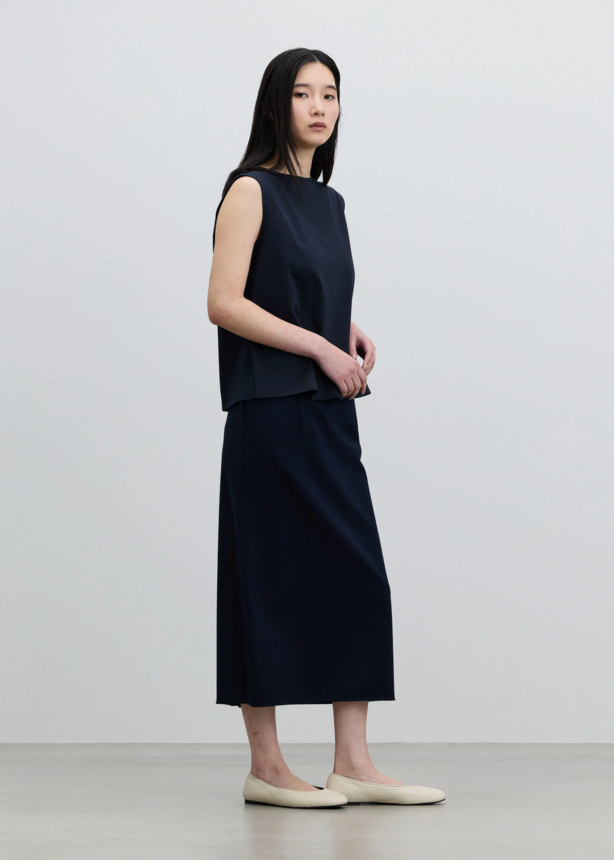 ダブルジャージーペンシルスカート - Image 3