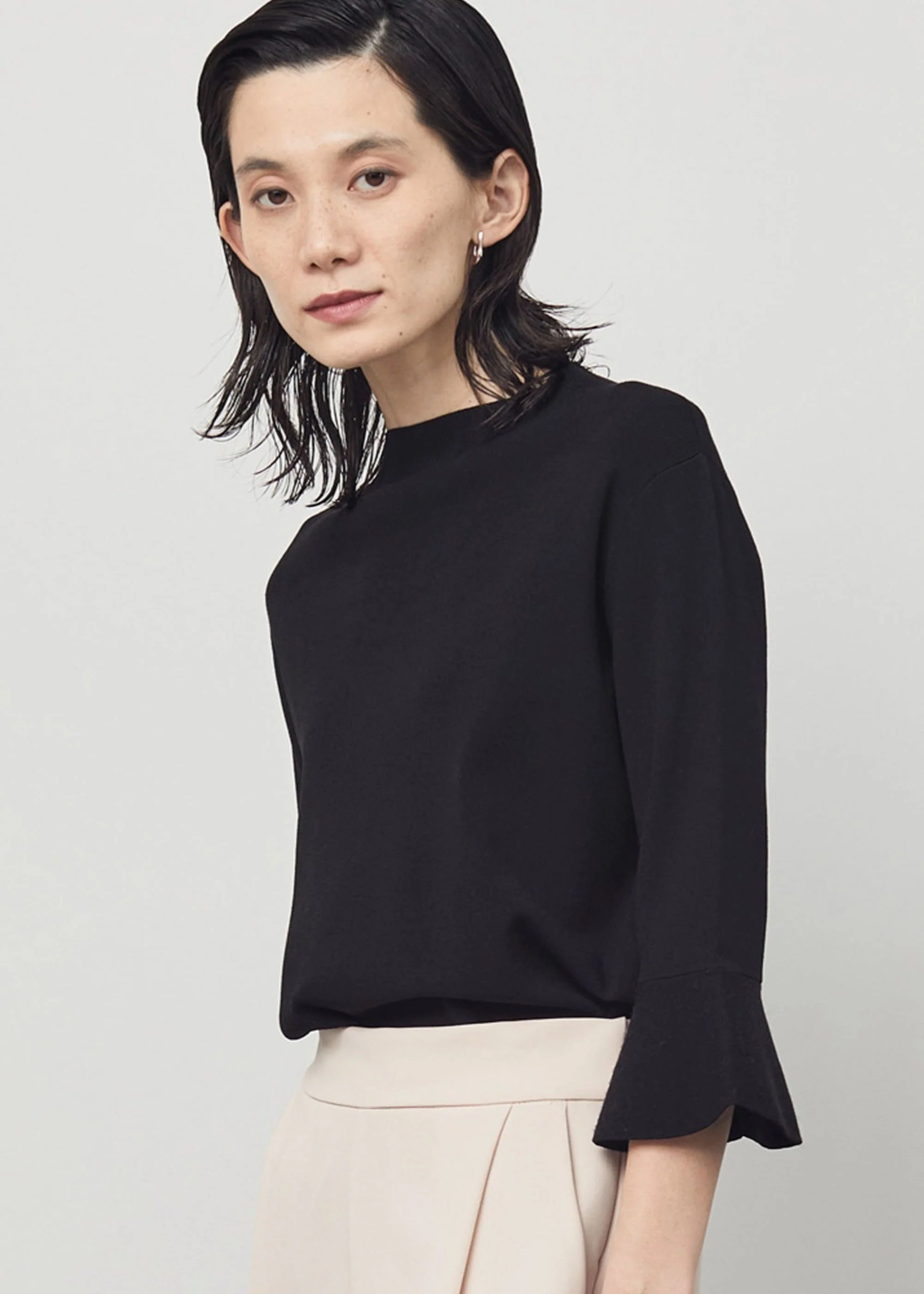 フレアスリーブニットプルオーバー - Image 36
