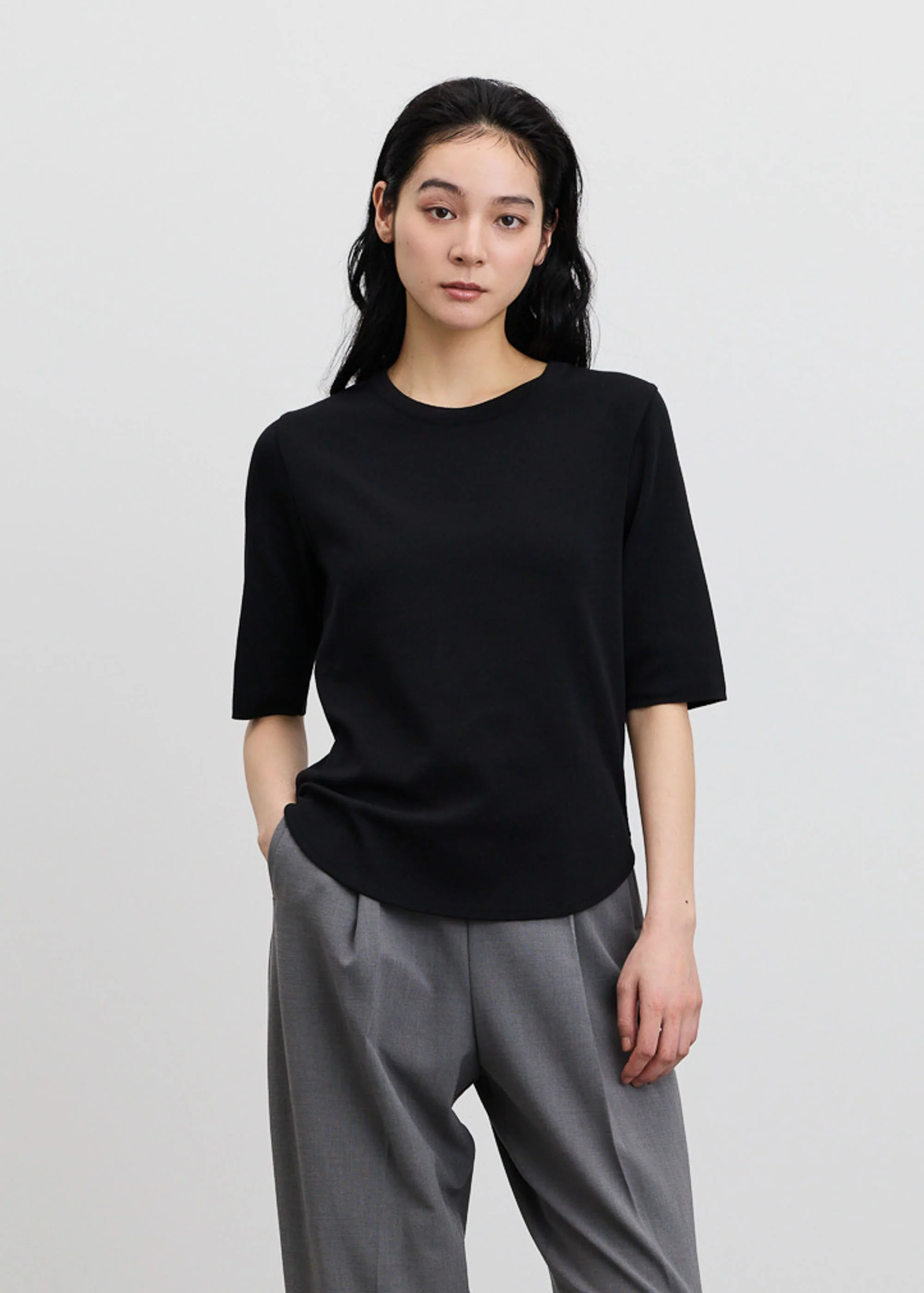 5分袖ニットソー - Image 15