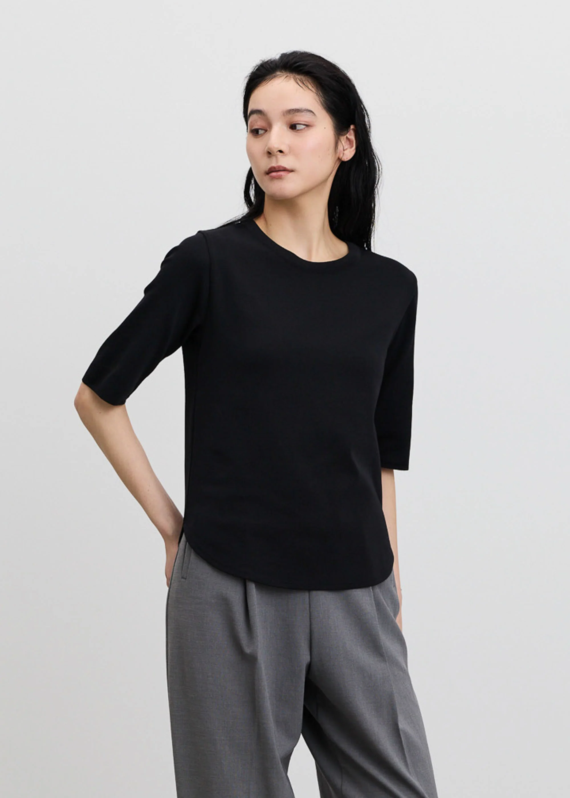 5分袖ニットソー - Image 16