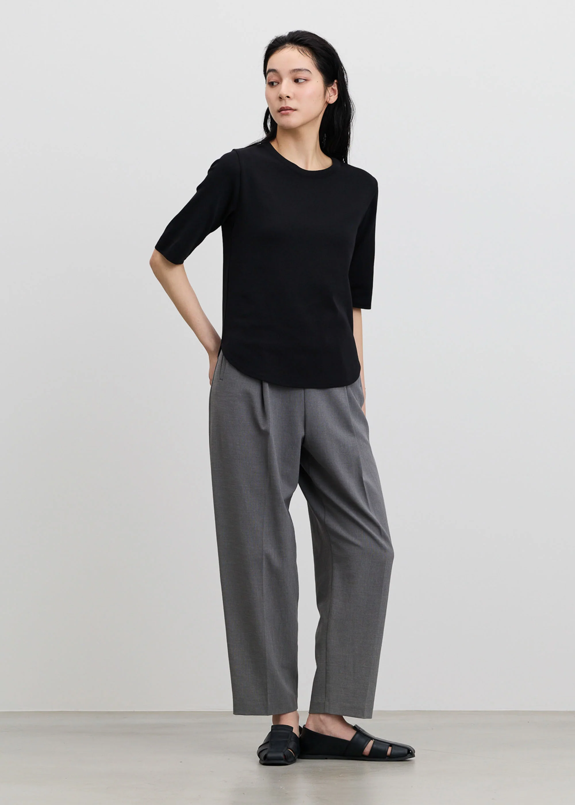 5分袖ニットソー - Image 19