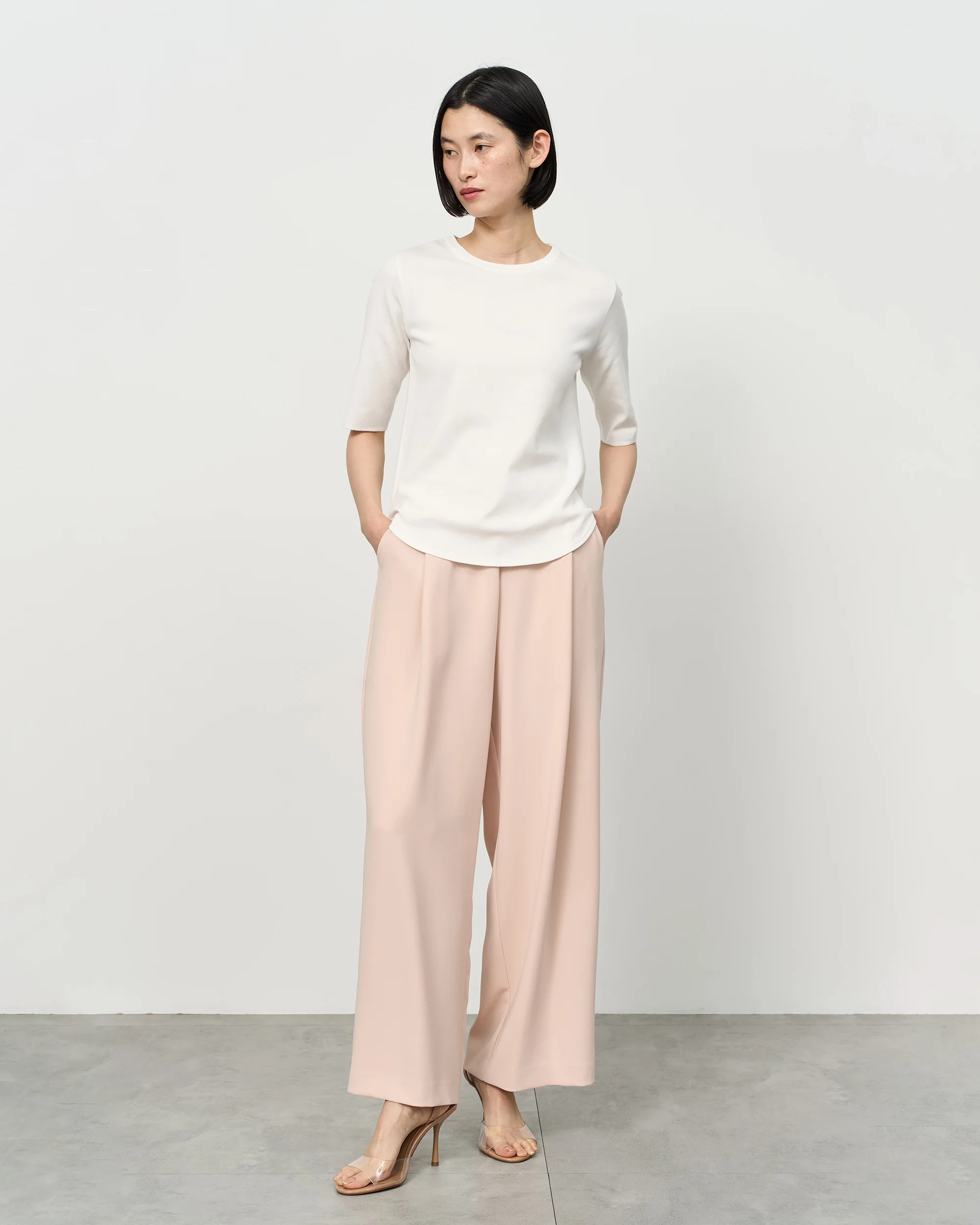 5分袖ニットソー - Image 37