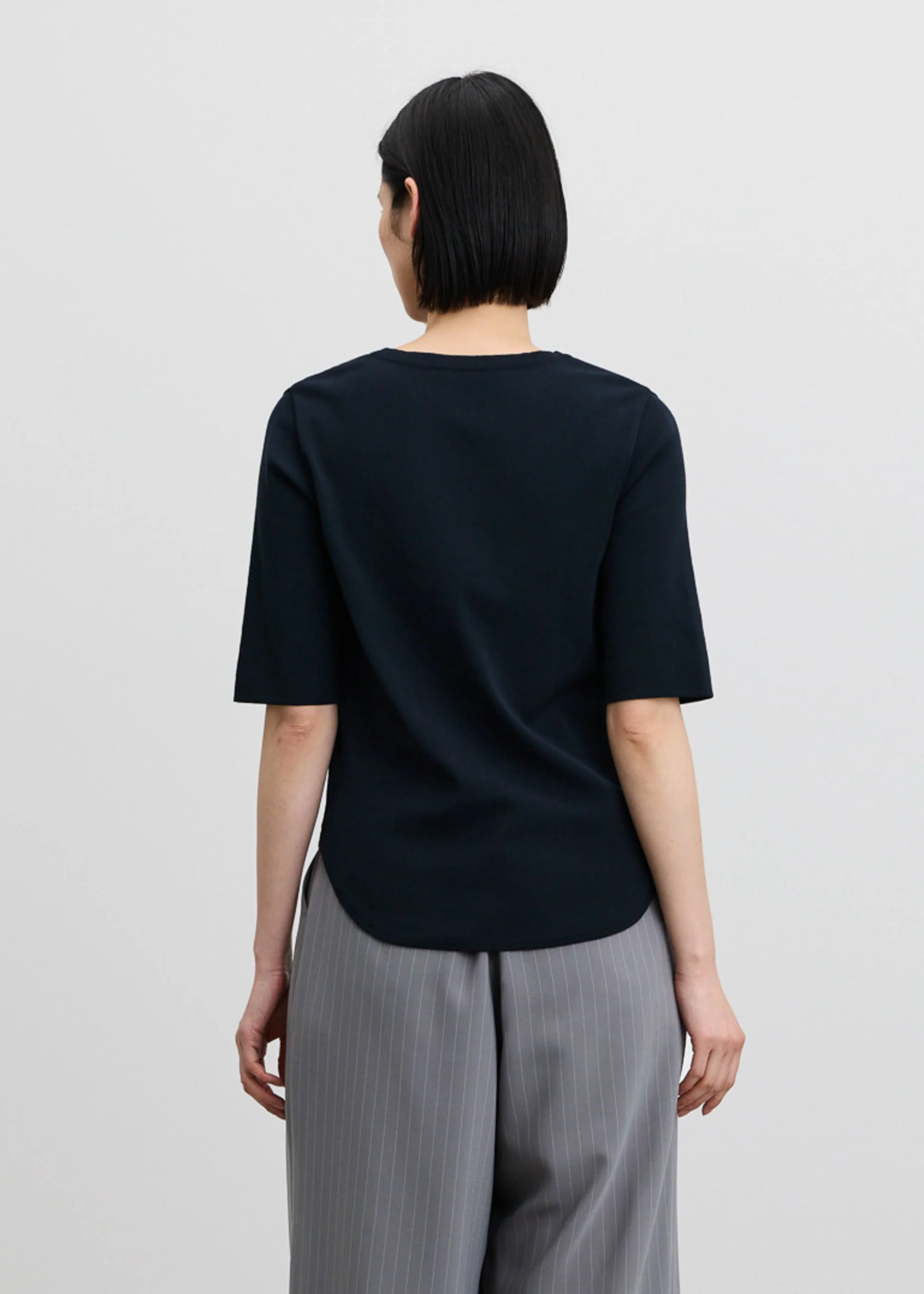 5分袖ニットソー - Image 5