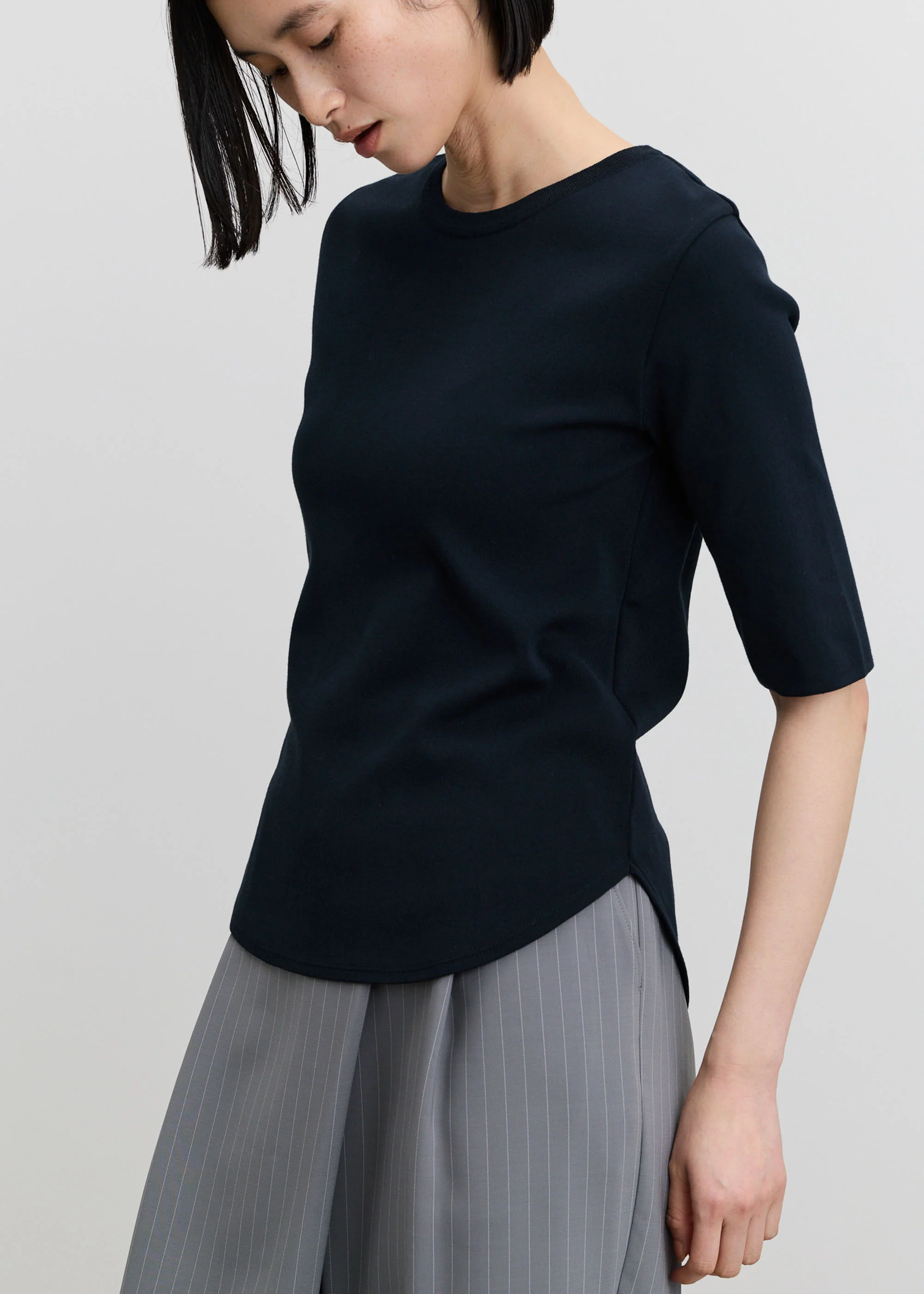 5分袖ニットソー - Image 7