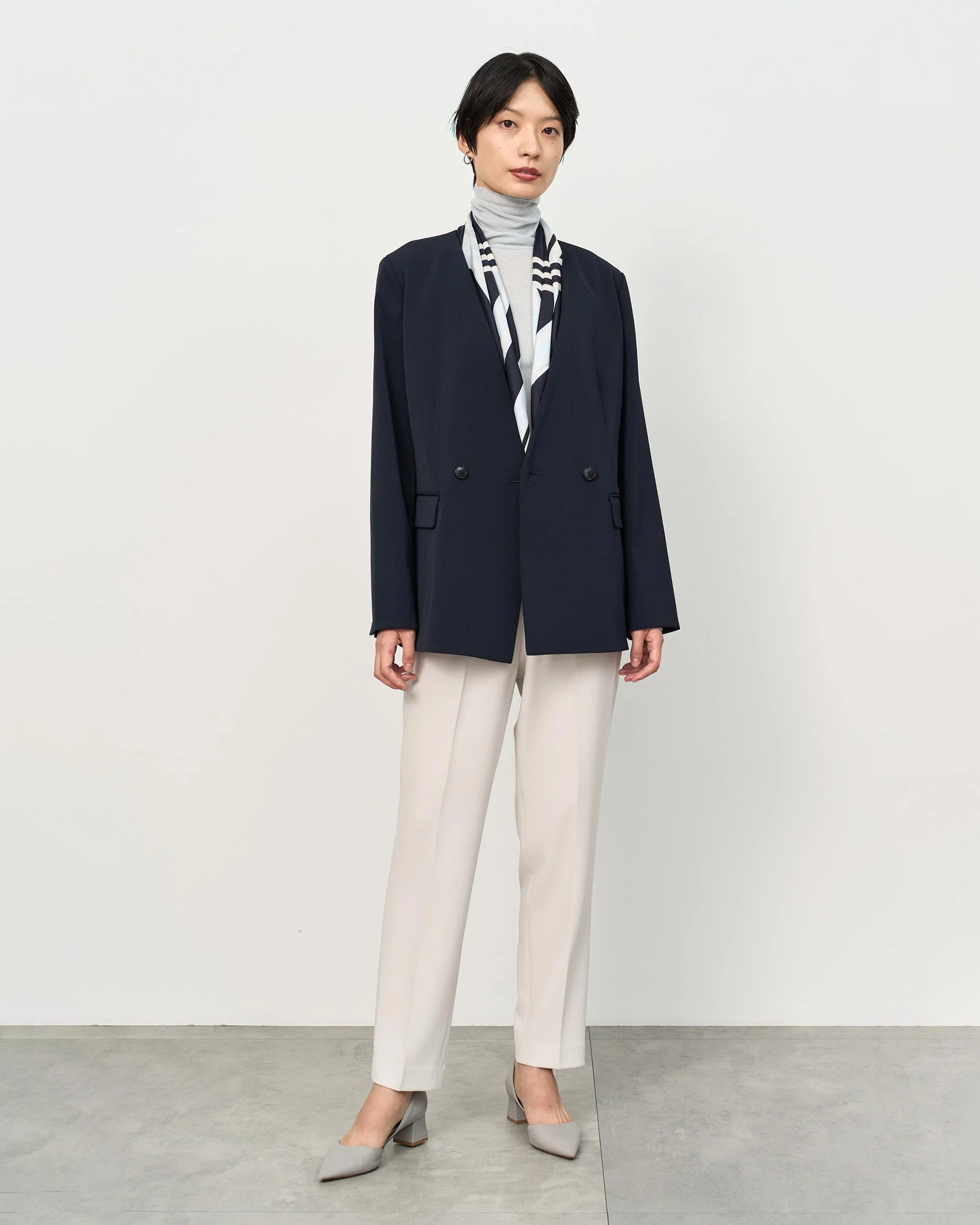シルク大判スカーフ - Image 13