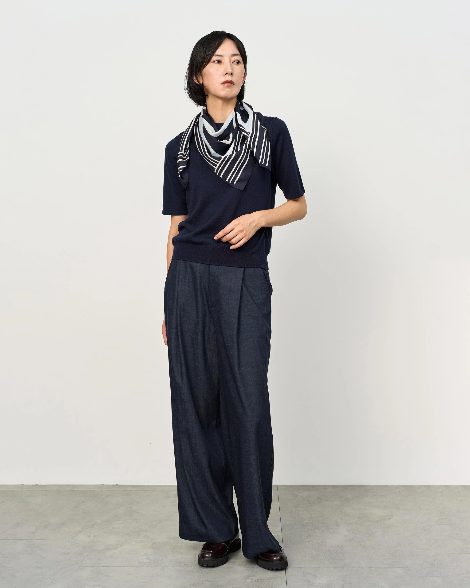 シルク大判スカーフ - Image 14