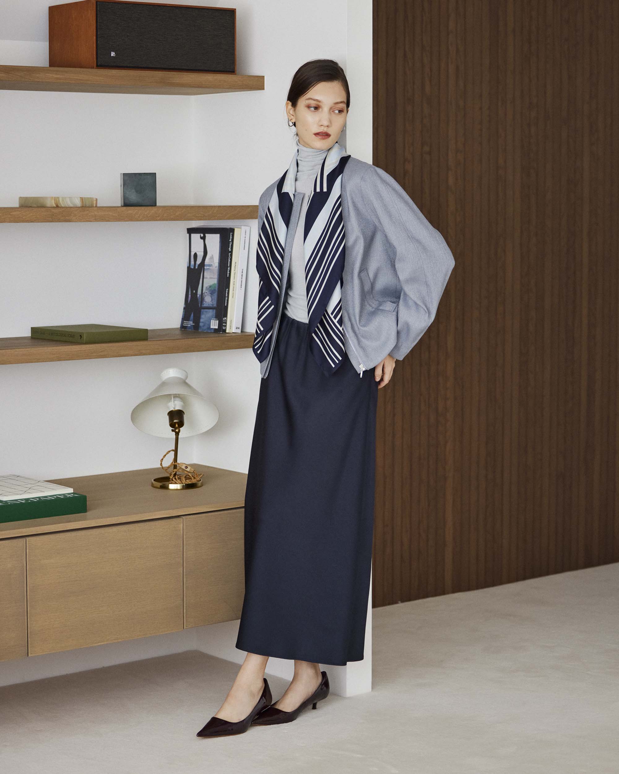シルク大判スカーフ - Image 15