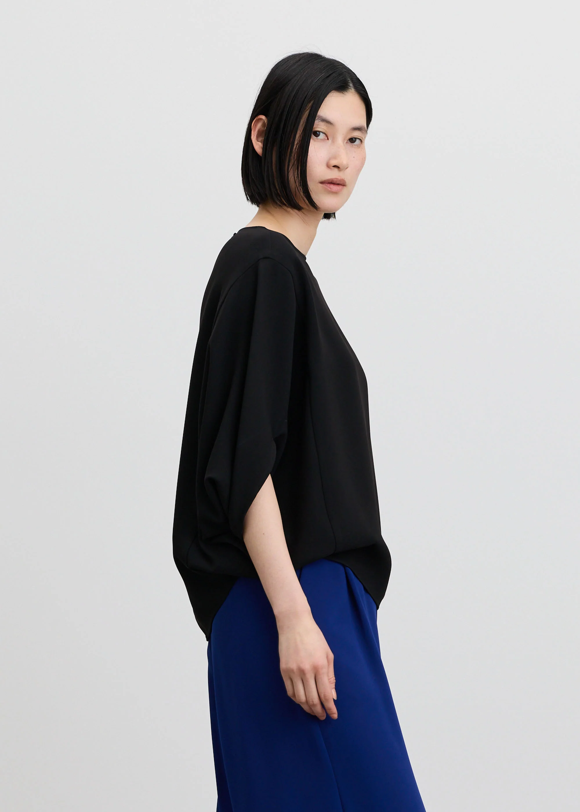 ライトクロスコクーンシルエットブラウス - Image 28