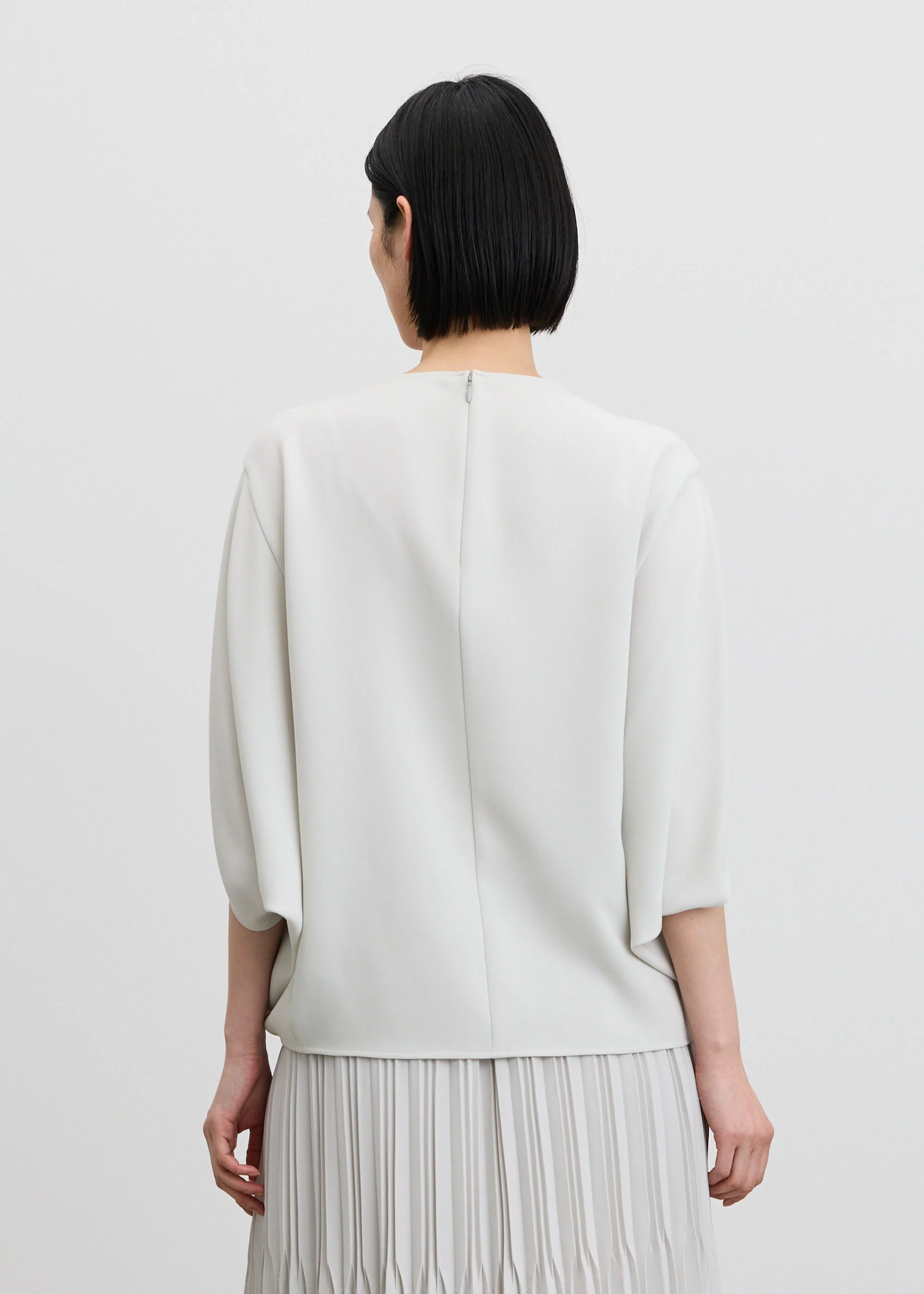 ライトクロスコクーンシルエットブラウス - Image 4