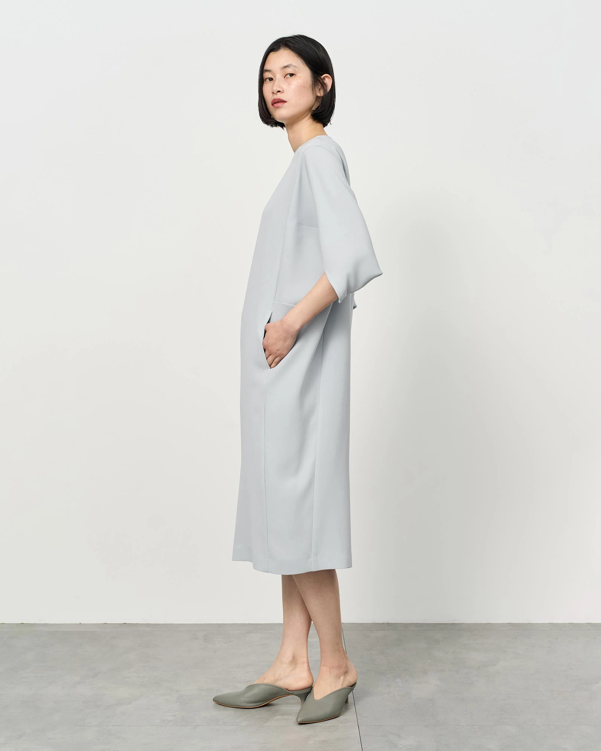 ライトクロスコクーンシルエットワンピース - Image 30