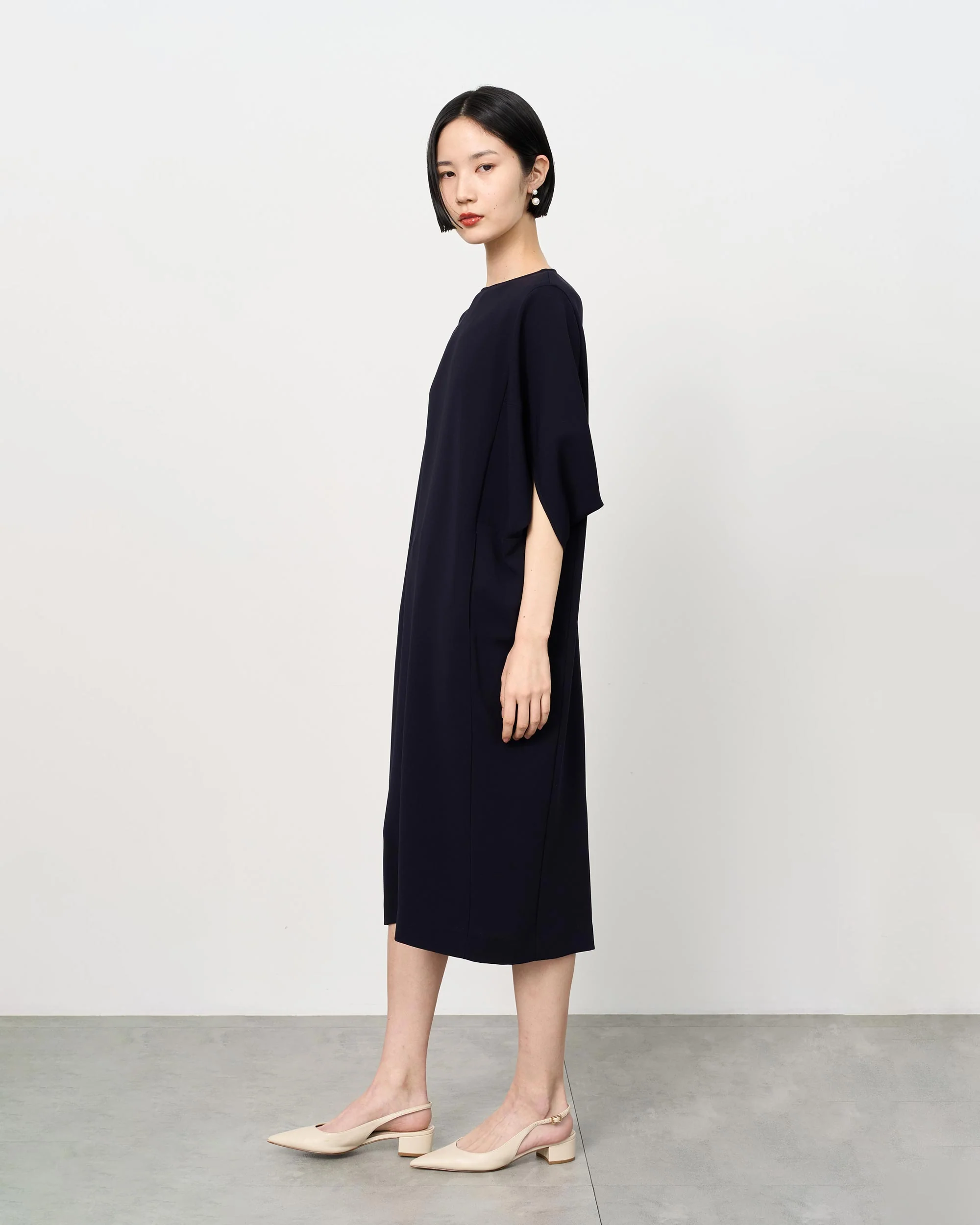 ライトクロスコクーンシルエットワンピース - Image 4