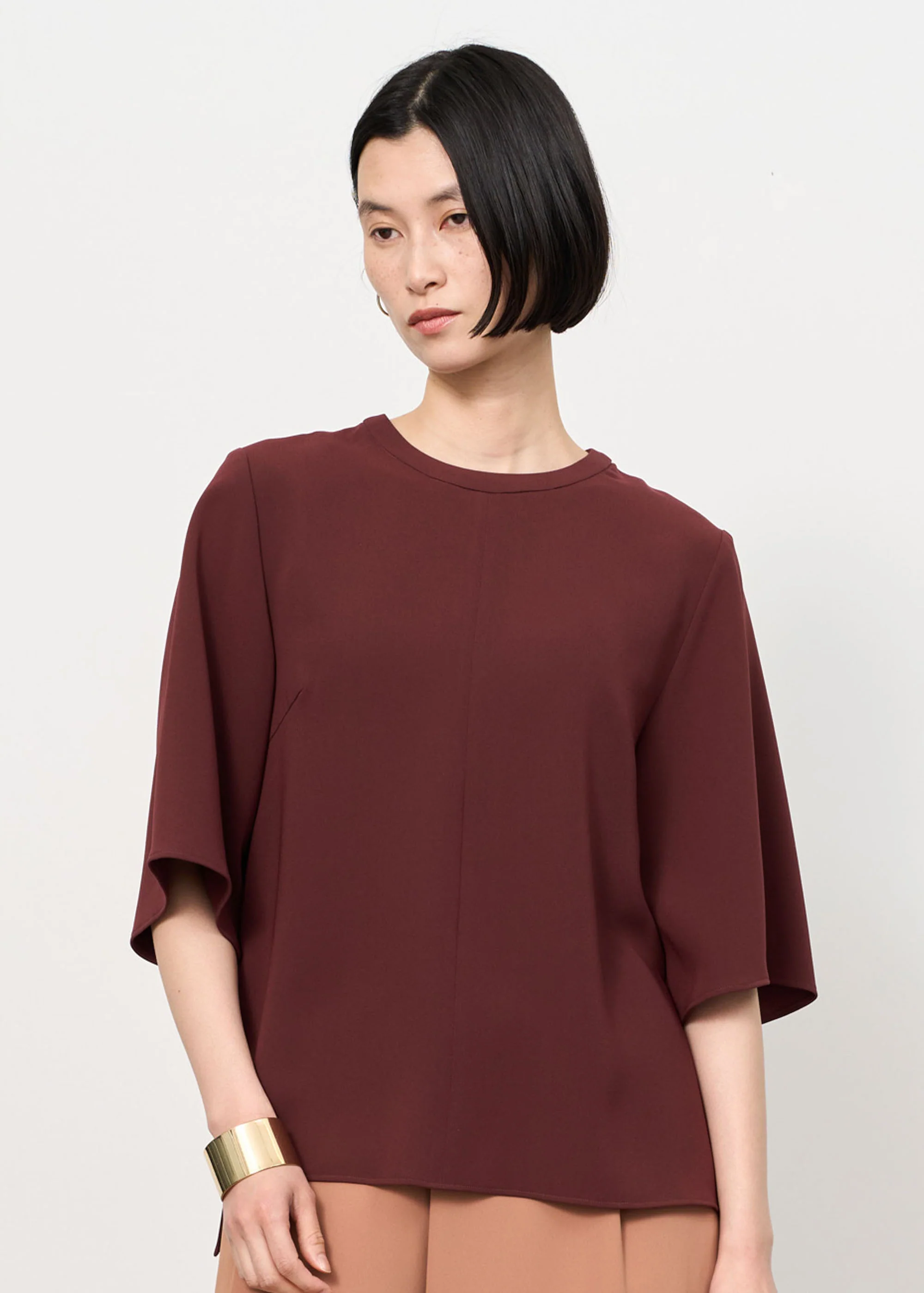 ライトクロスクルーネックブラウス - Image 34
